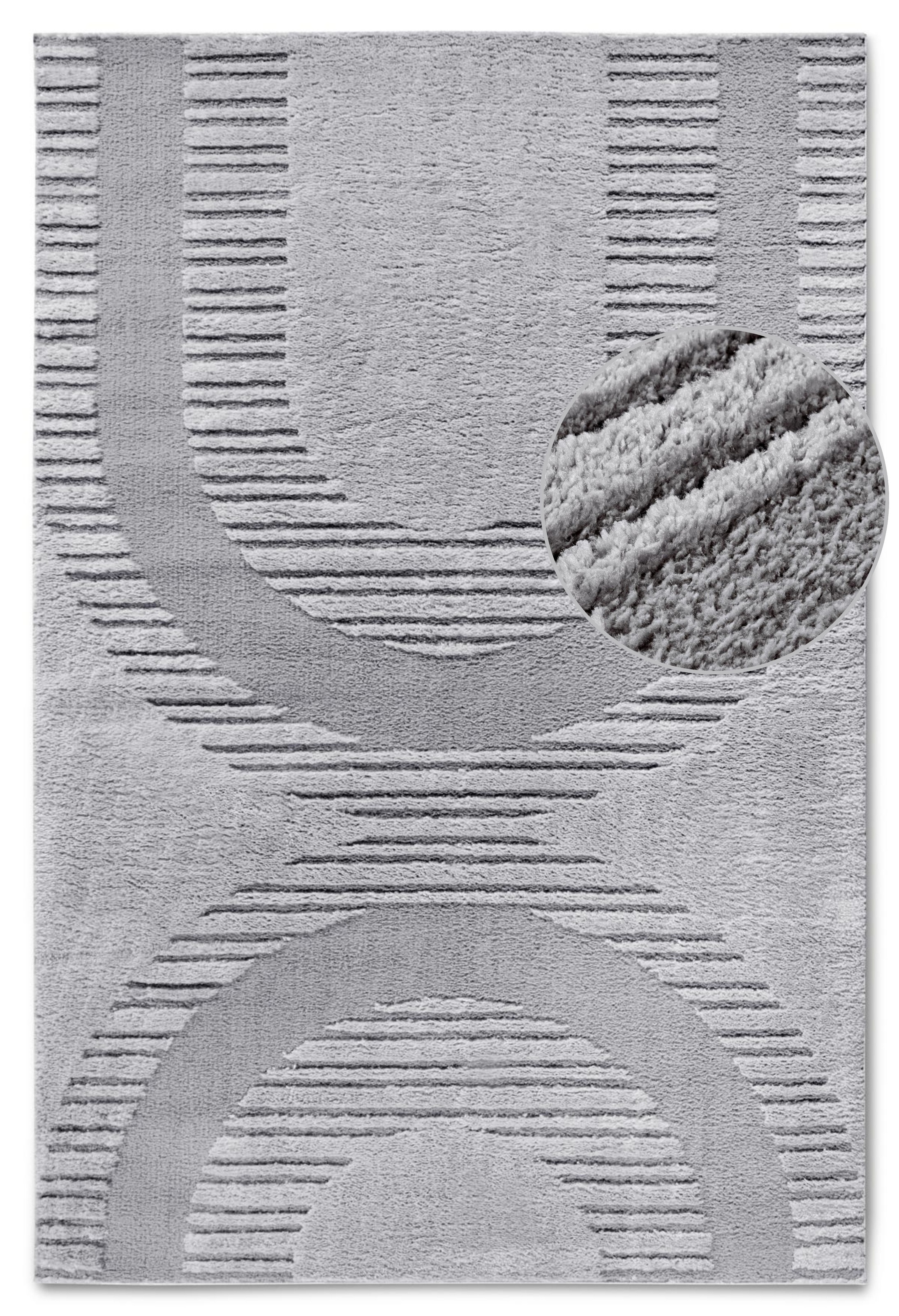 ELLE DECORATION Designteppich »Bartoux«, rechteckig, 18 mm Höhe, Hochflor, günstig online kaufen