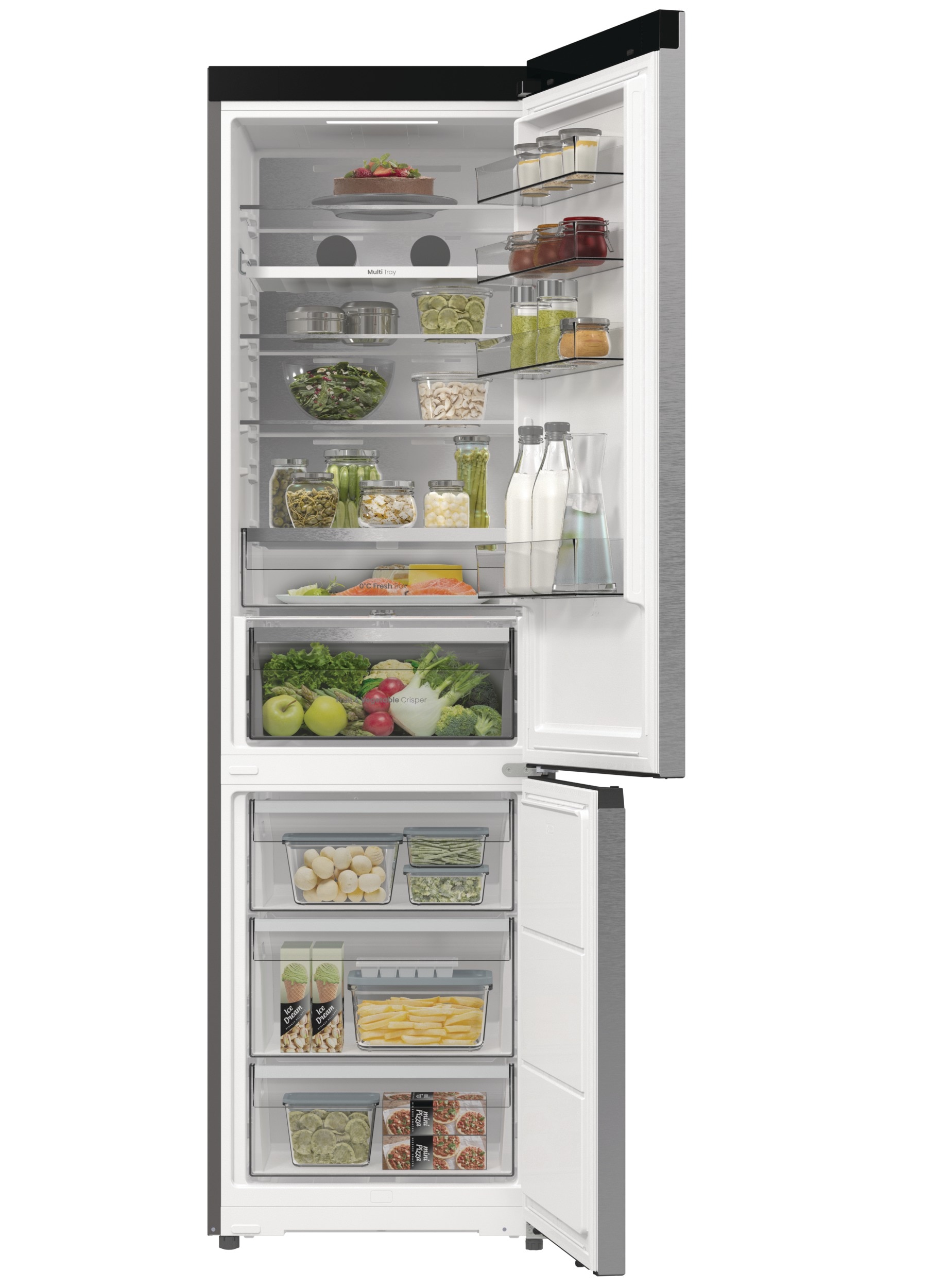 Hisense Kühl-/Gefrierkombination »RB5P410SACC«, BigVolume - 413 Liter Volumen
