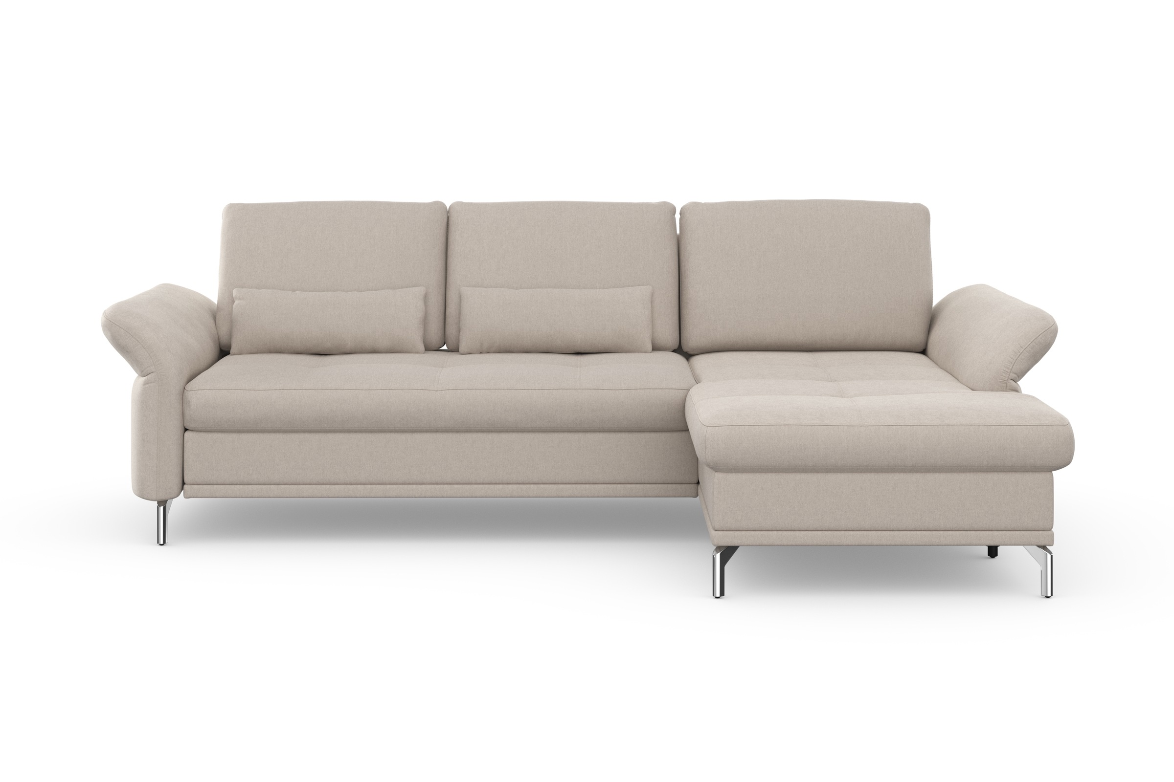 INOSIGN Ecksofa »Palm Beach L-Form«, Federkern, mit Sitztiefenverstellung, wahlweise mit Bettfunktion