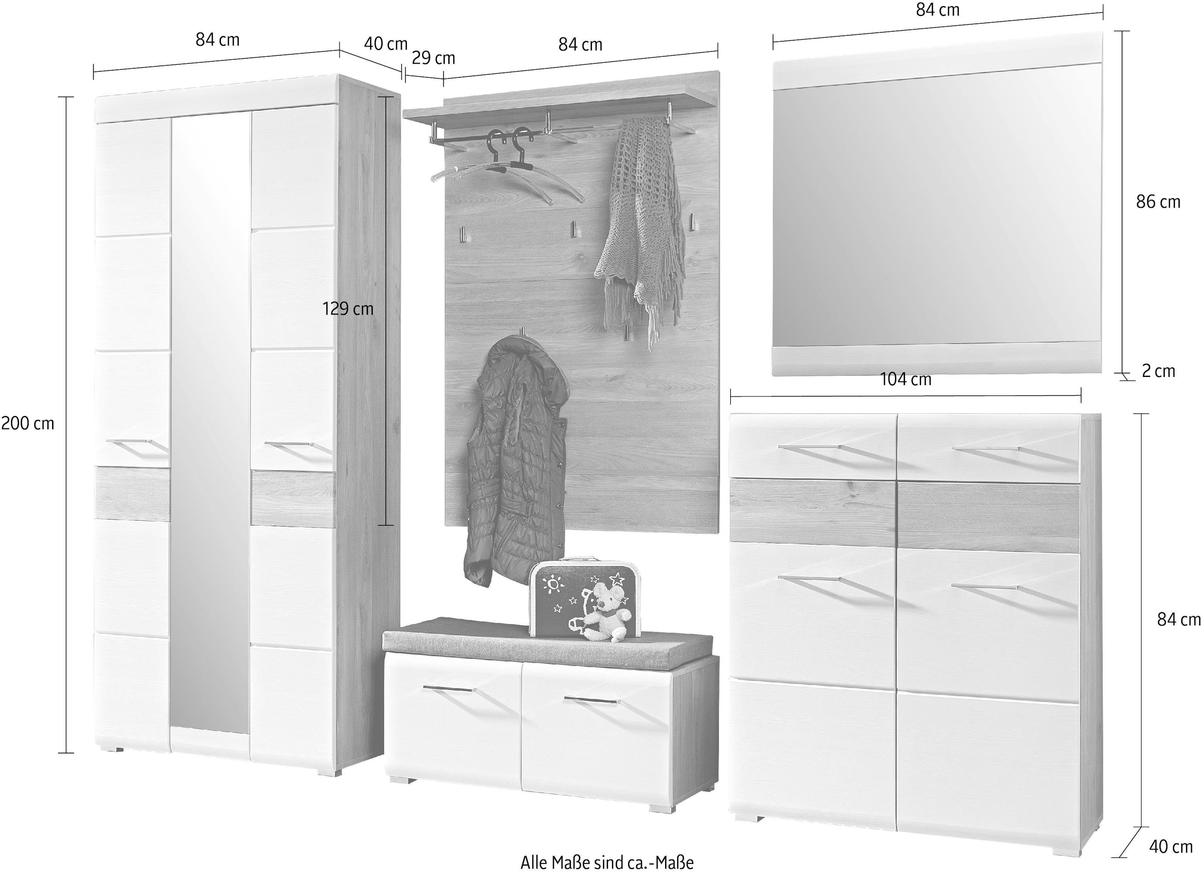 Innostyle Garderoben-Set »Funny«, (Set, 5 St.)