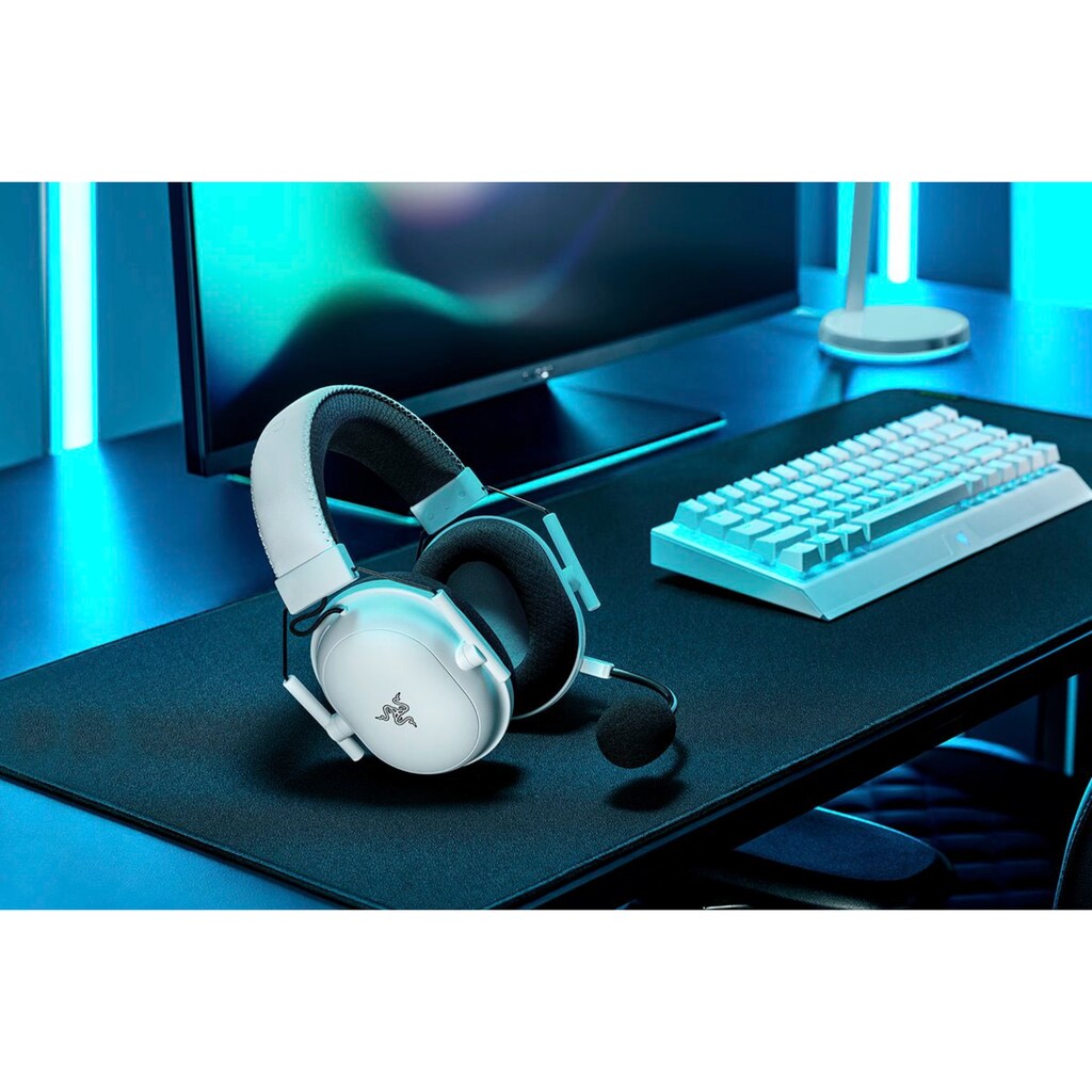 RAZER Gaming-Headset »Blackshark V2 Pro White Edition«, Rauschunterdrückung