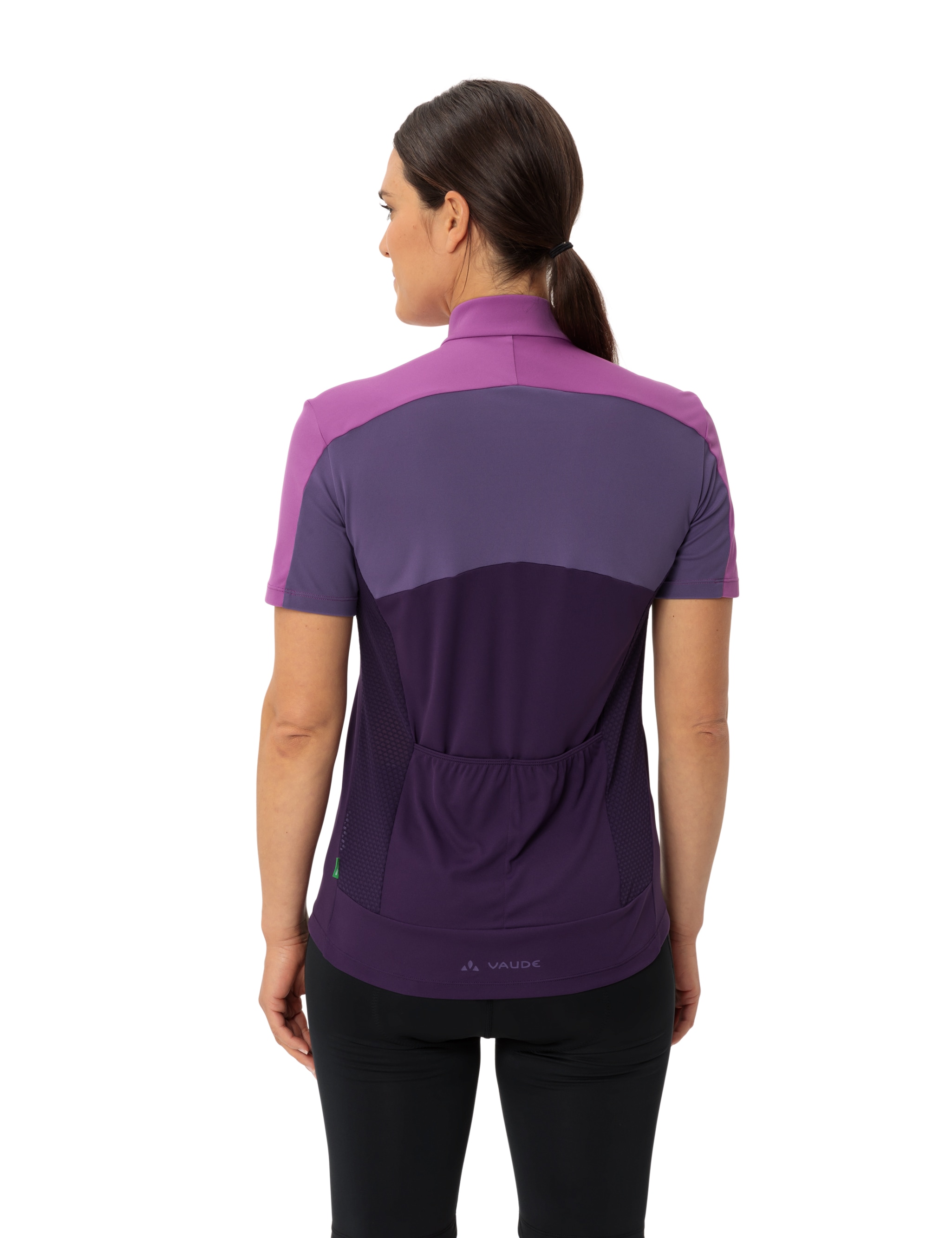 VAUDE Radtrikot »WOMEN'S MATERA FZ TRICOT«, Fahrradshirt Colorblocking