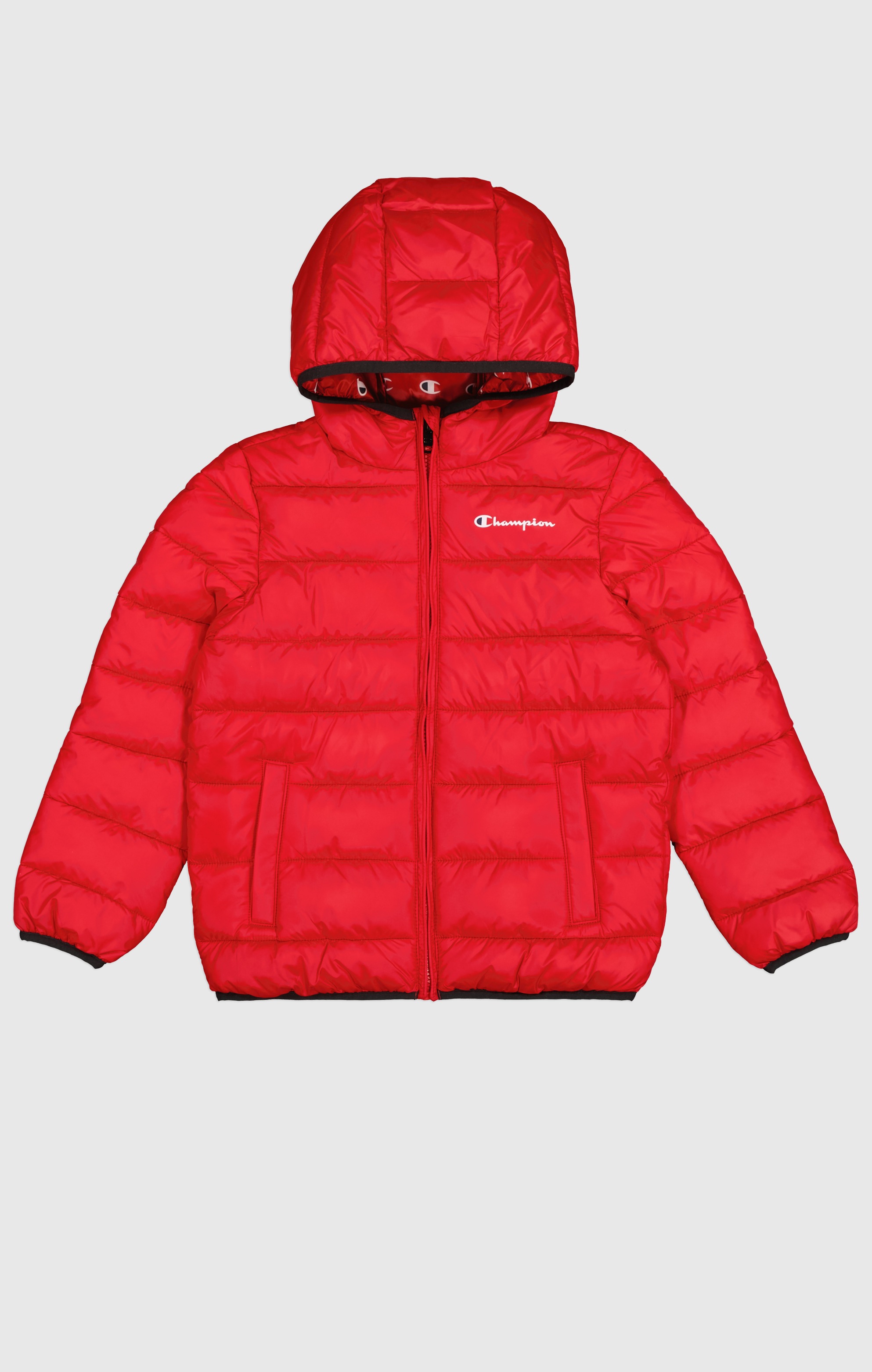 CHAMPION Steppjacke mit Kapuze für Kinder rot XL (164/170) XL (164/170) Steppjacke von CHAMPION