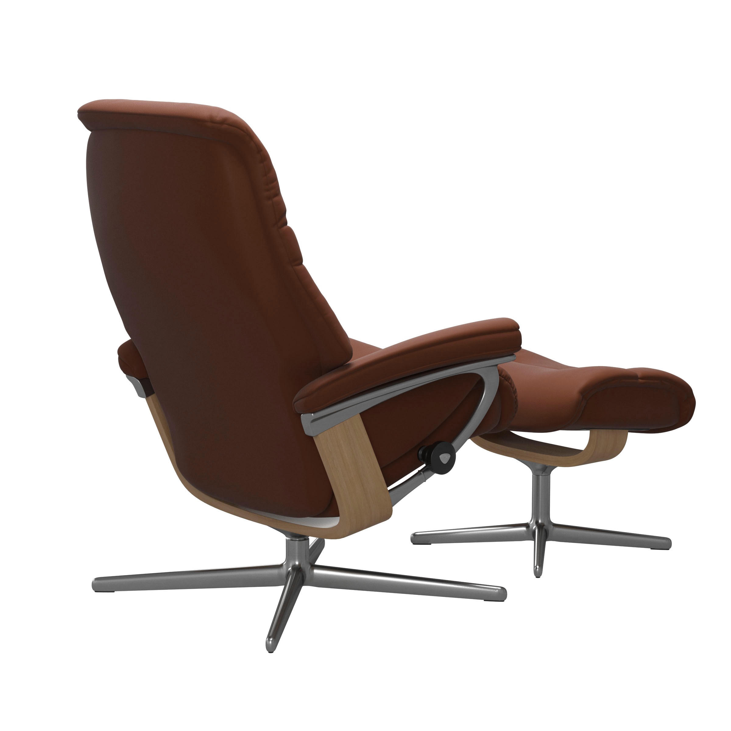 Stressless® Fußhocker »Sunrise«, mit Cross Base, Größe S, M & L, Holzakzent Eiche