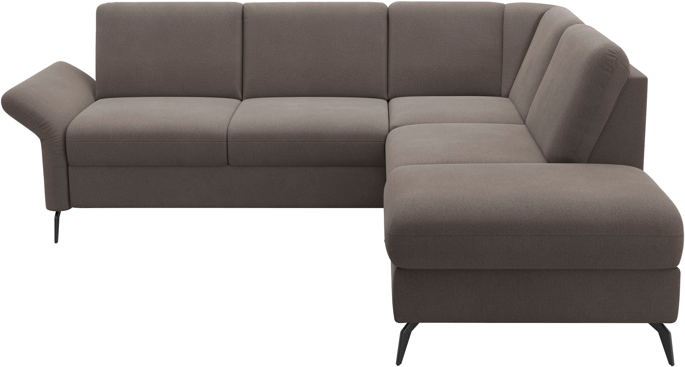 Home affaire Ecksofa »Rochelle«, wahlweise mit Bettfunktion, Bettkasten und Armteilverstellung