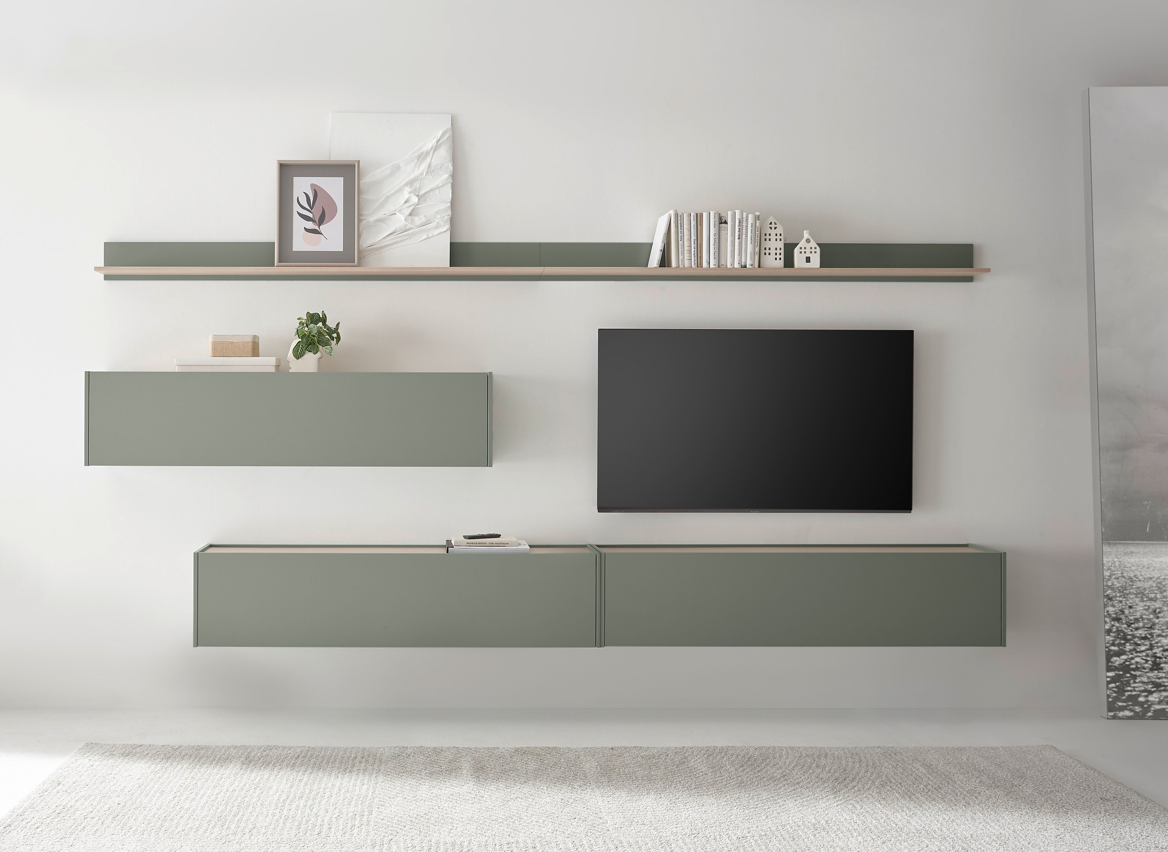 INOSIGN Wohnwand »City/Giron, moderne Anbauwand, Komplettset in vielen Farb günstig online kaufen