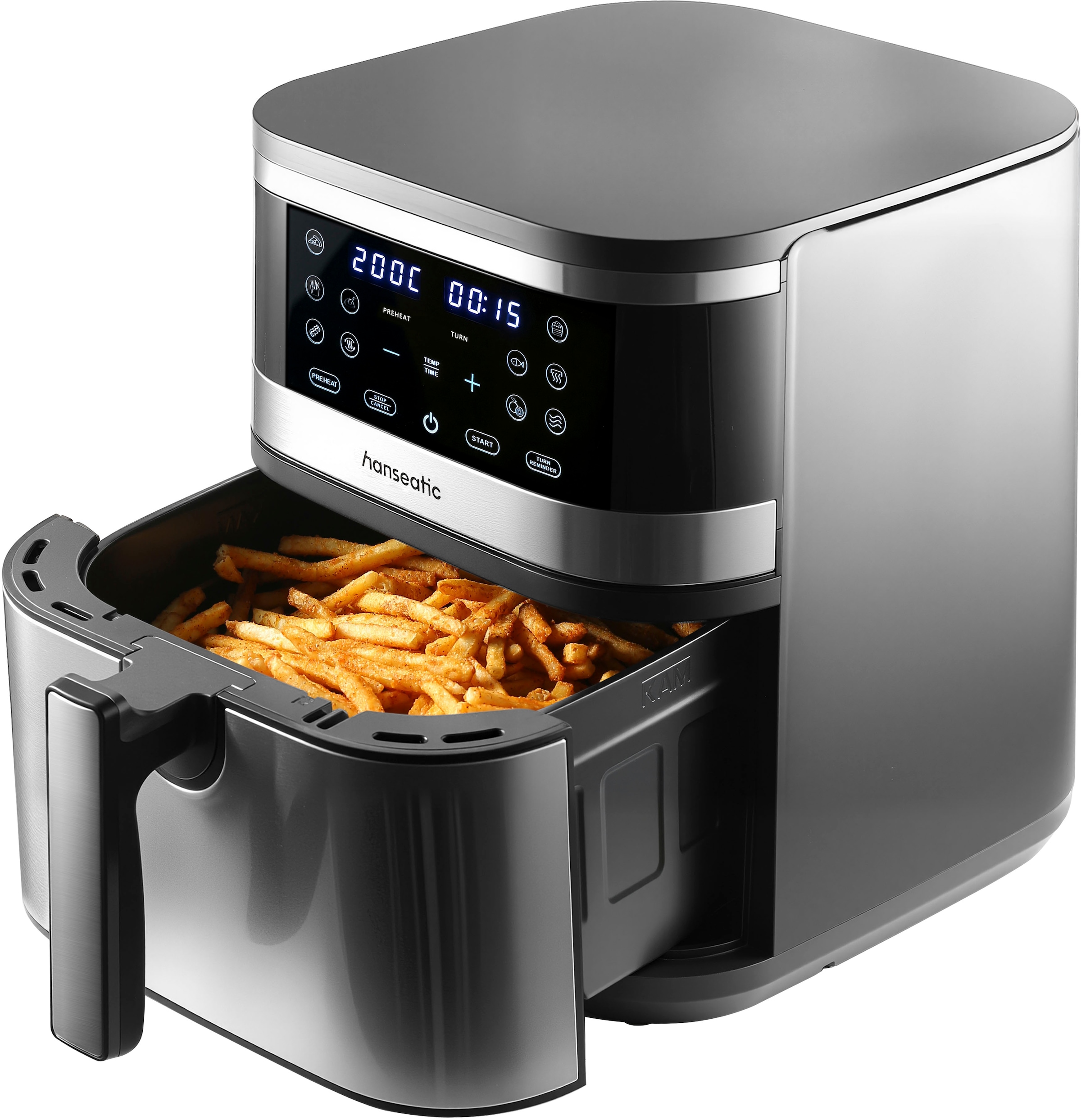 Hanseatic Heißluftfritteuse »HAF810SCA« 1700 W inkl. 3 Jahre Herstellergarantie