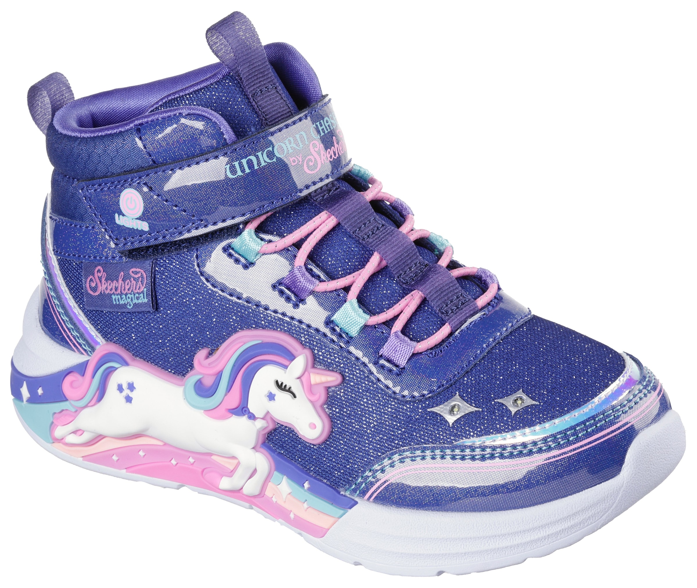 Skechers Sneaker »UNICORN CHASER«, Boots mit Einhorn, Größenschablone zum Download