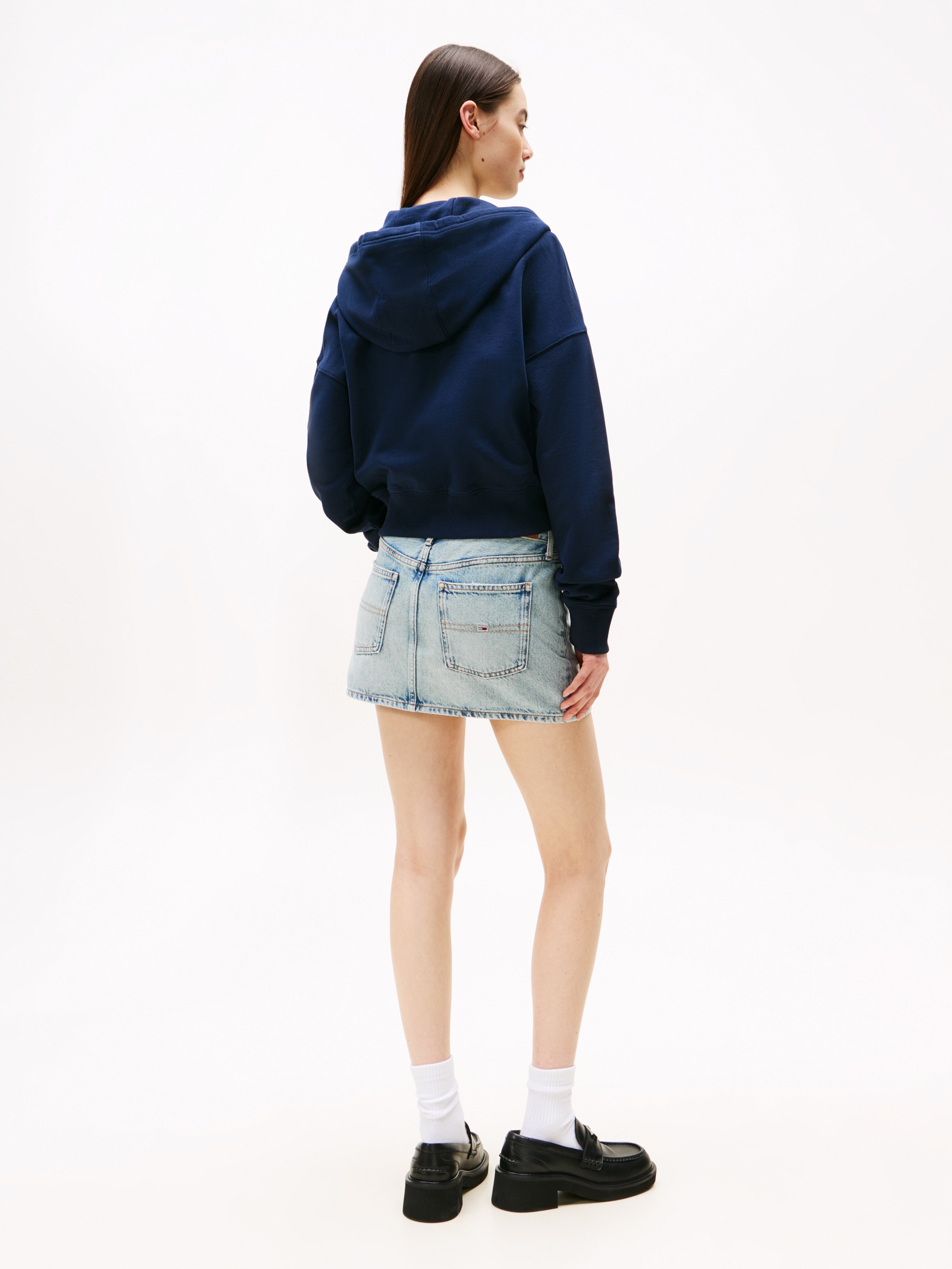 Tommy Jeans Kapuzensweatjacke »TJW BXY CRP ZIP THRU HOODIE«