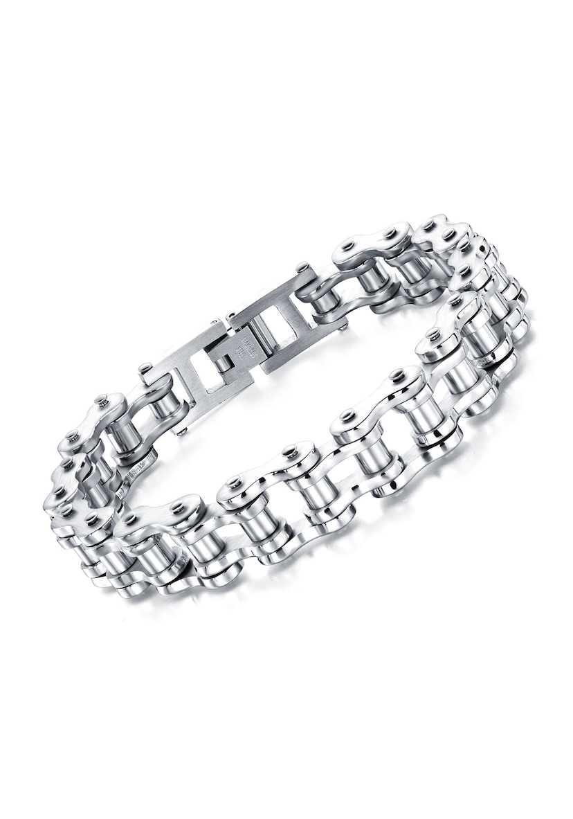 Bruno Banani Silberarmband »Schmuck Geschenk, Armkette Figarokette breit  Silber« im Online-Shop bestellen