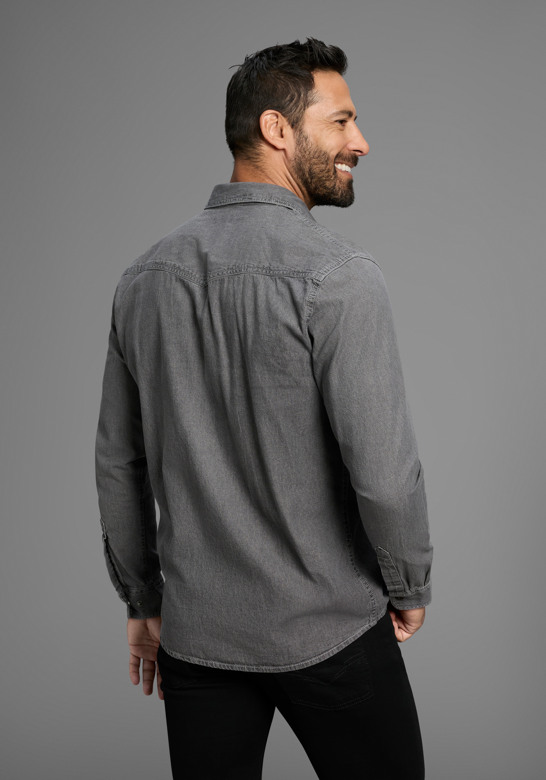 Arizona Jeanshemd, Western Stil