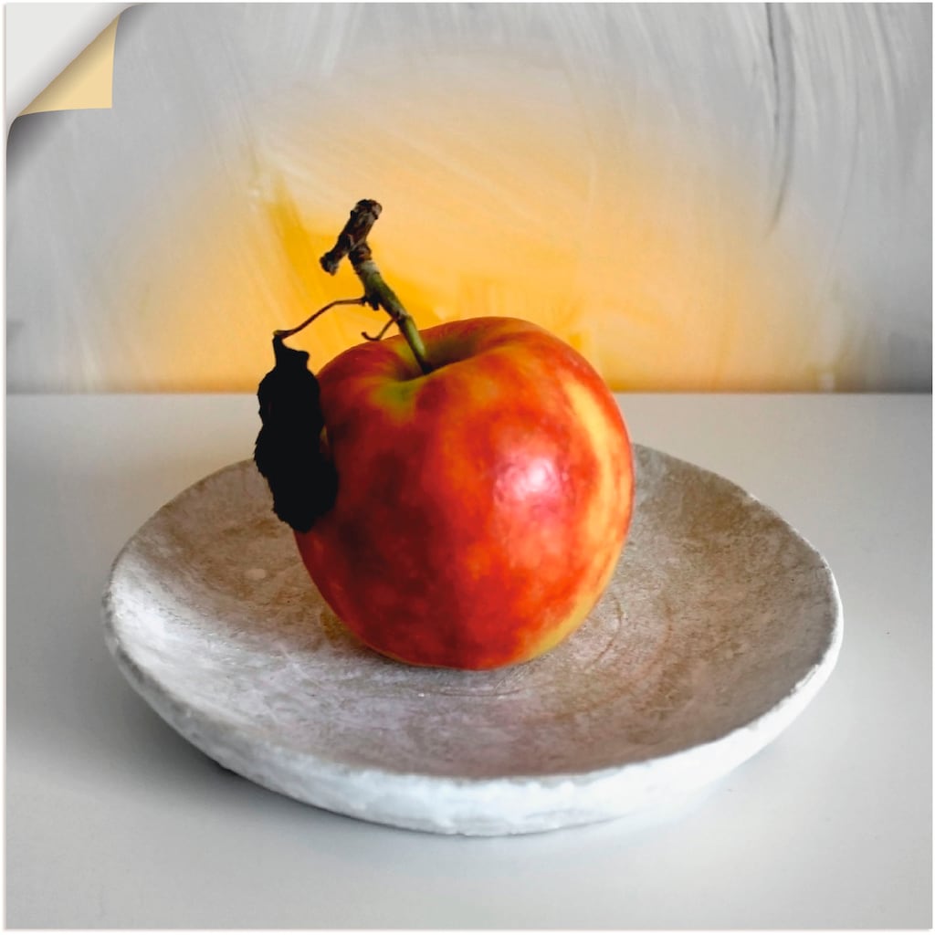 Artland Wandbild »Ein Apfel am Tag«, Arrangements, (1 St.)