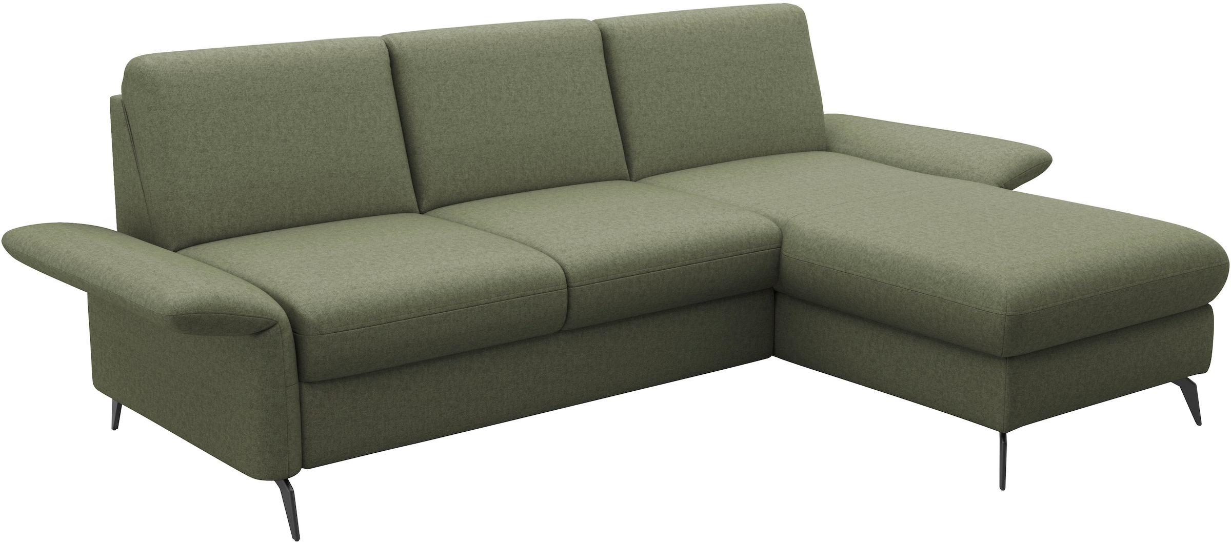 Home affaire Ecksofa »Rochelle«, optional: Armteilverstellung, klappbar, Bettkasen