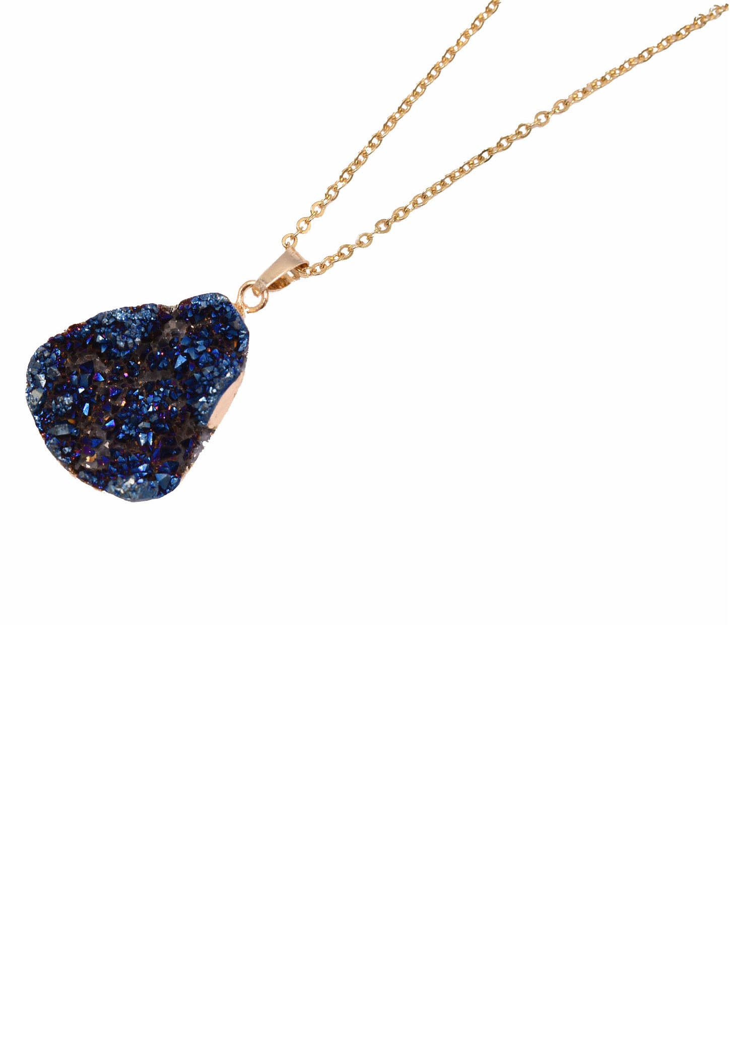 Firetti Kette mit Anhänger »Schmuck Geschenk Drusenachat« Made in Germany - mit Druzy Quarz