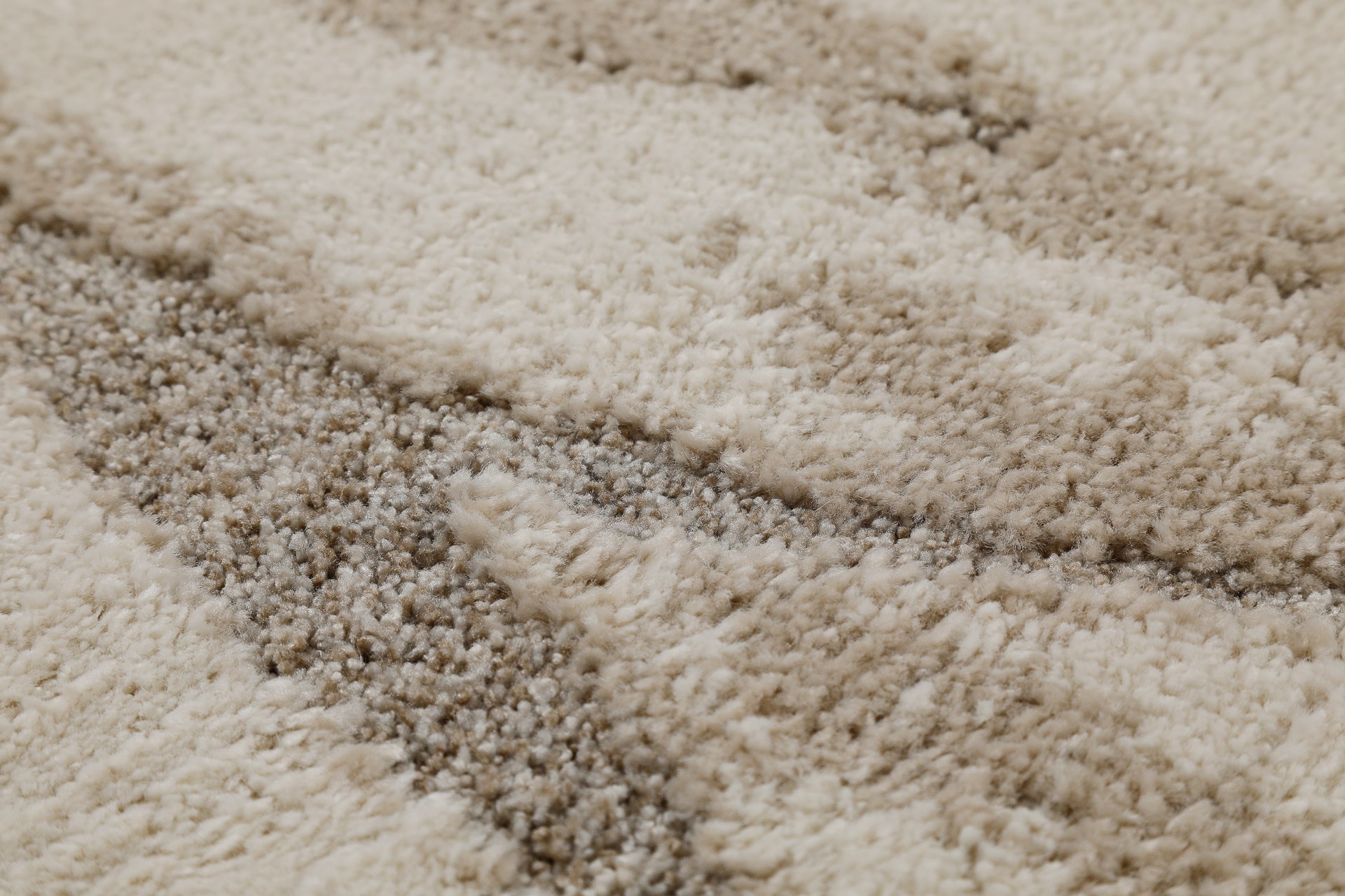 Wecon home »Fynn« rechteckig 18 mm Höhe Gewebt, Hoch-Tief, pflegeleicht, Natur-Design, Scandi, Wohnzimmer