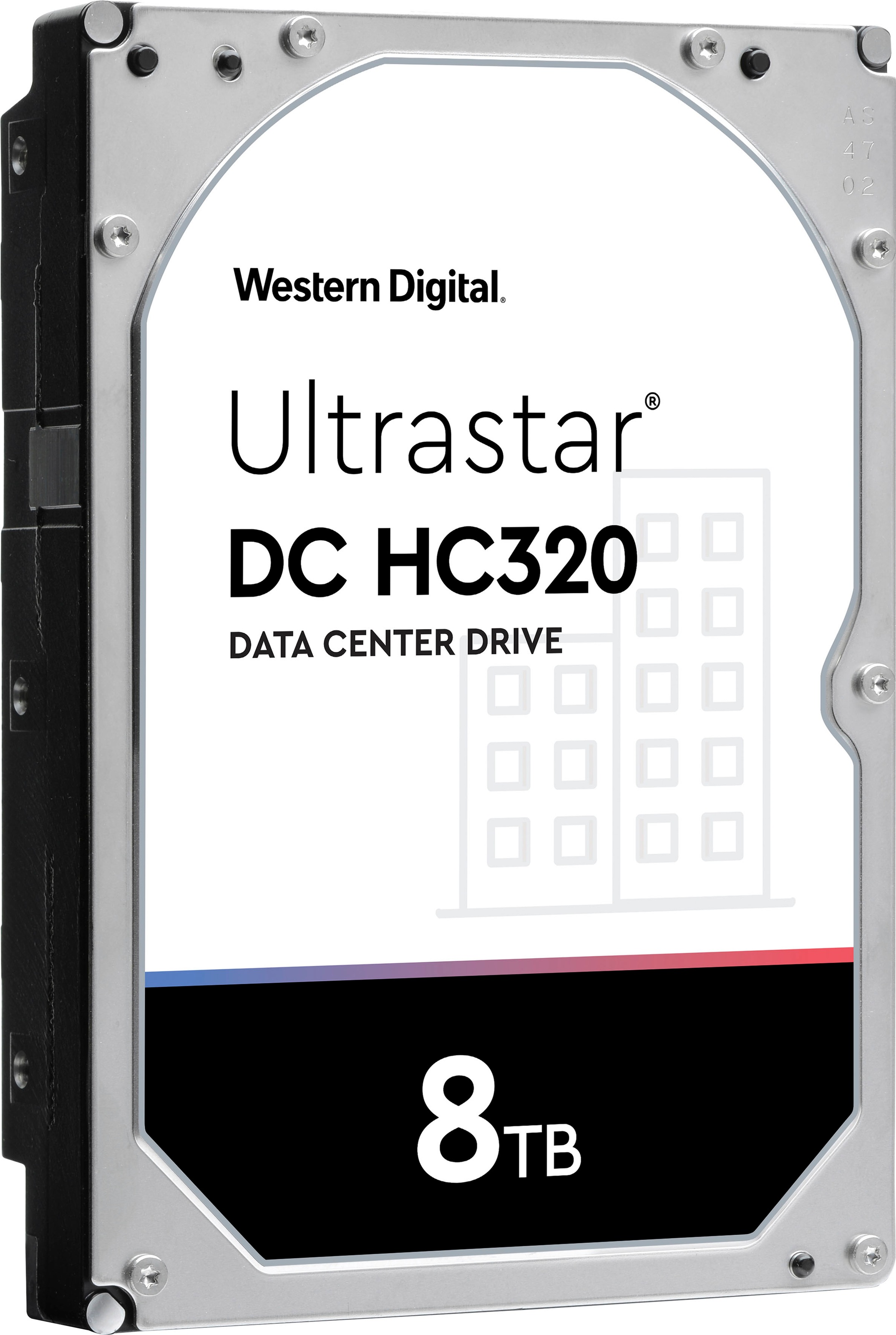 Western Digital HDD-Festplatte »Ultrastar DC HC320 8TB SAS«, 3,5 Zoll, Anschluss SAS, Bulk