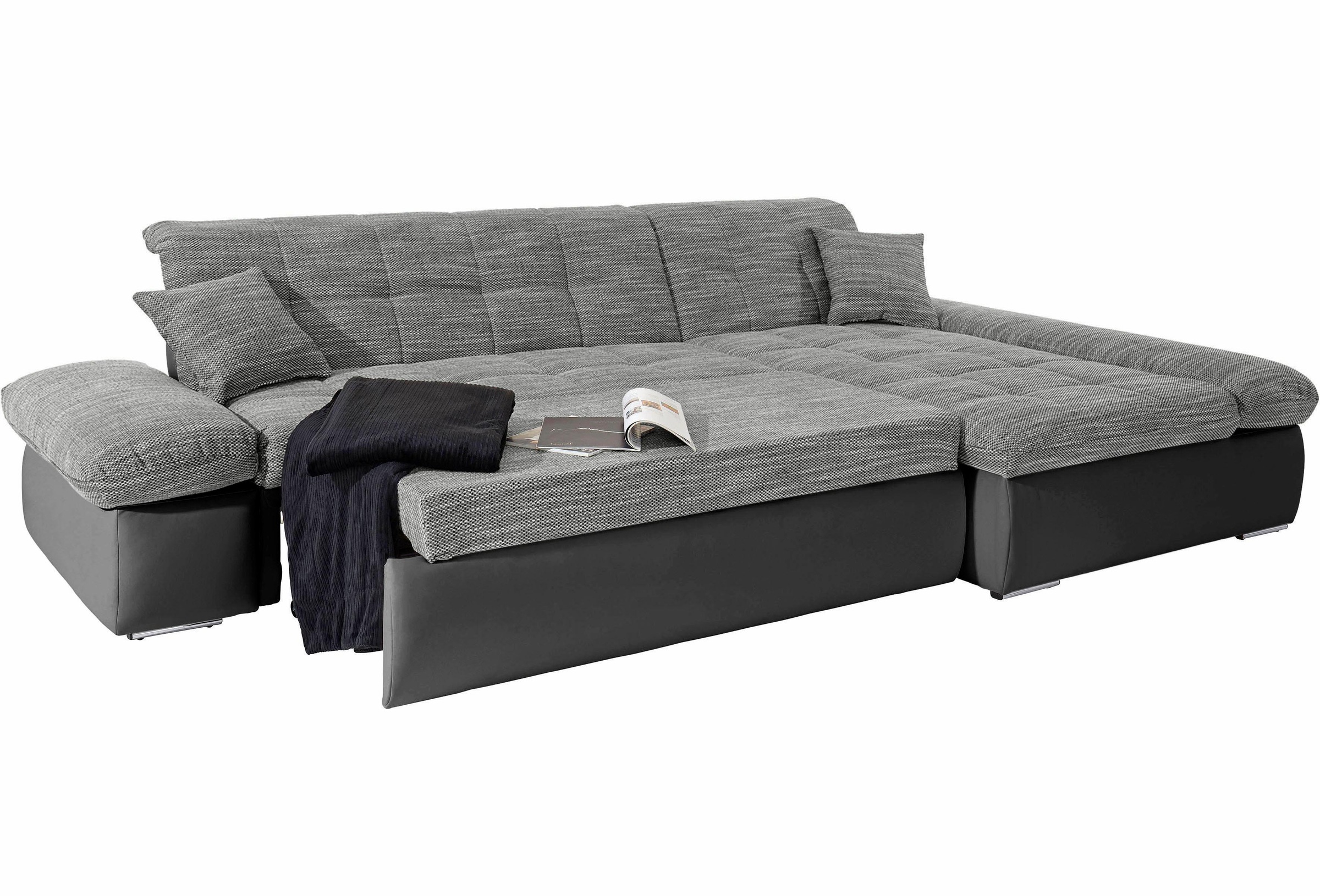 DOMO collection Ecksofa »Moric, L-Form, XXL-Sofa - Breite 300cm«, wahlweise günstig online kaufen