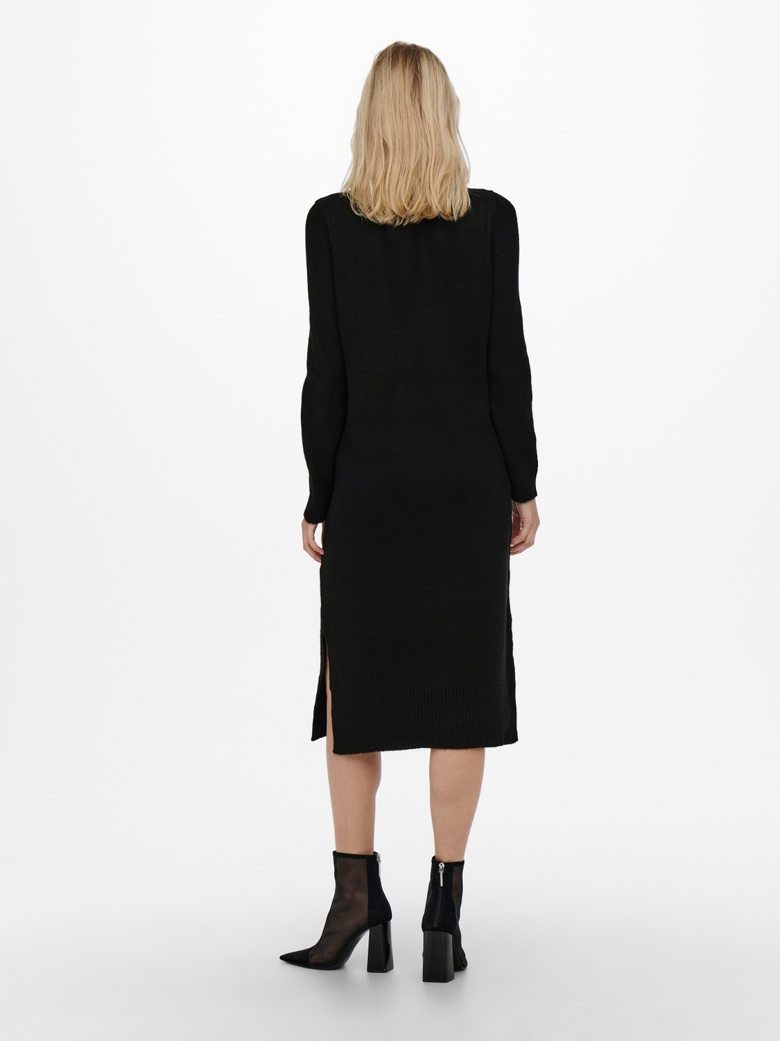 ONLY Strickkleid »ONLBRANDIE L/S ROLL NECK DRESS«
