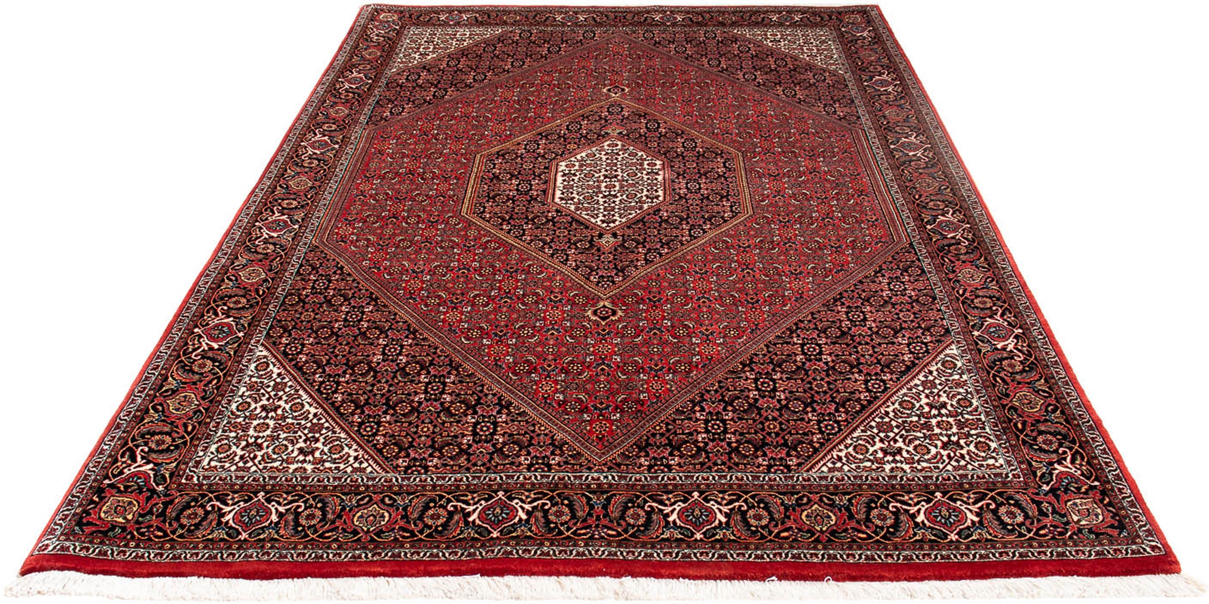 morgenland Orientteppich »Perser - Bidjar - 240 x 171 cm - dunkelrot«, rech günstig online kaufen