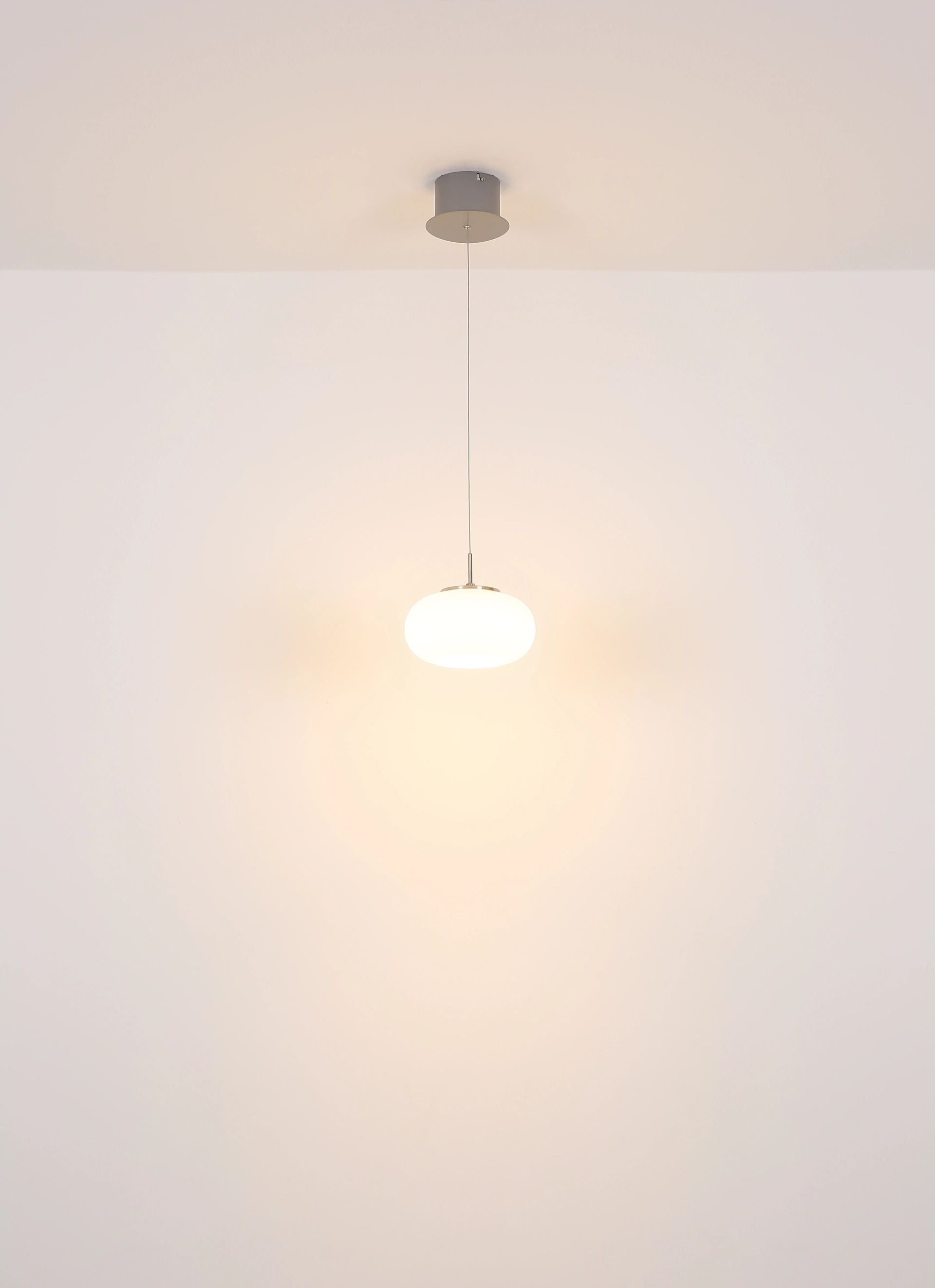 GLOBO LIGHTING LED-Hängeleuchte »QUINTARA«, 1 flammig, Leuchtmittel LED-Modul | LED fest integriert, individuell an die Raumhöhe anzupassen
