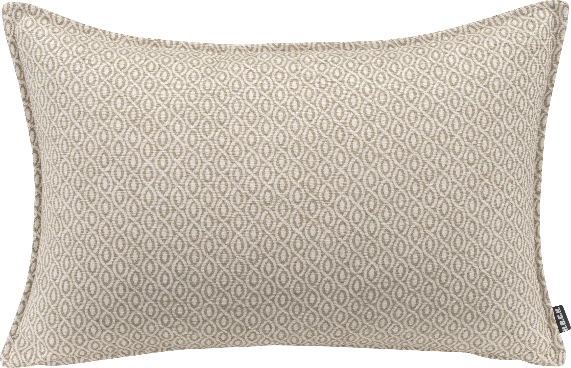 H.O.C.K. Dekokissen "Ivy" leicht gemustert, Kissenhülle mit Füllung, 1 Stüc günstig online kaufen