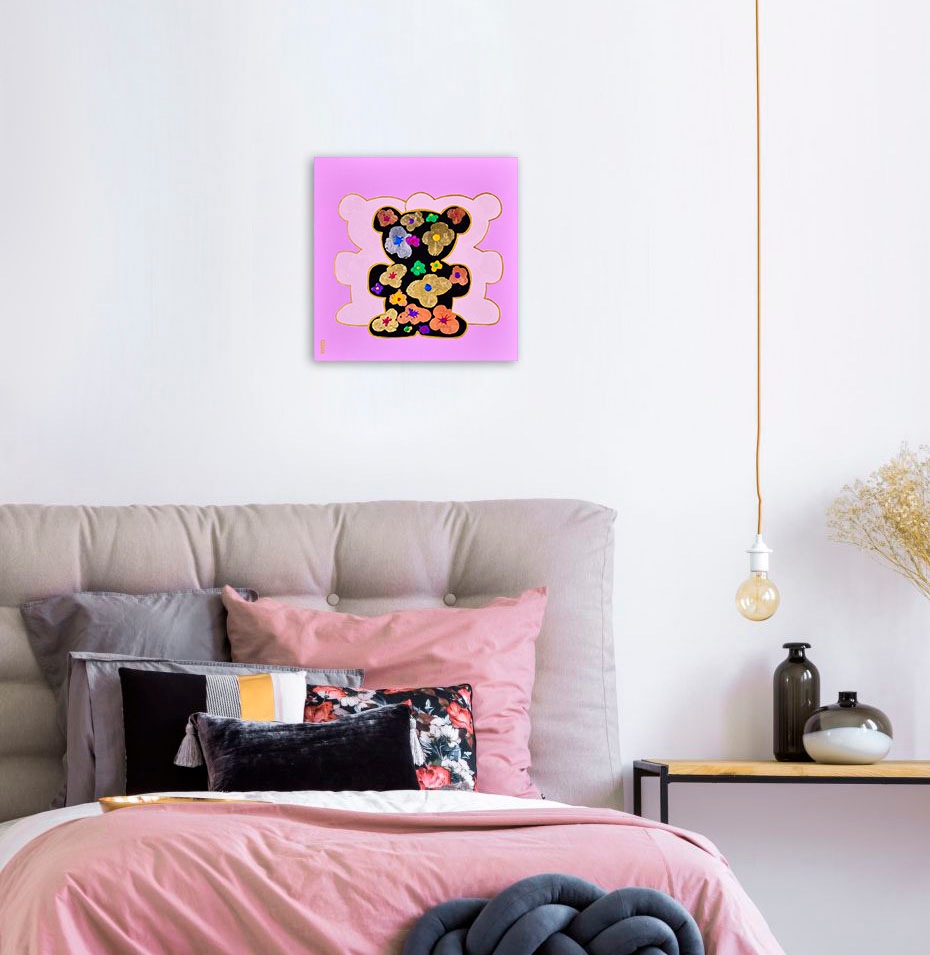 queence Leinwandbild »Bears VII«, Bär-Bären-Kunst, (1 St.), Premium-Leinwan günstig online kaufen