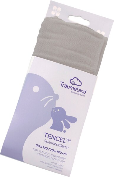 Träumeland Bettlaken »hochwertiges Spannbetttuch aus Tencel® für extra hohe günstig online kaufen