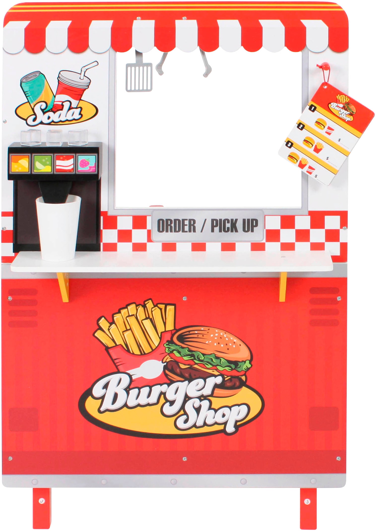 CHIC2000 Spielküche »Burgerladen« bunt