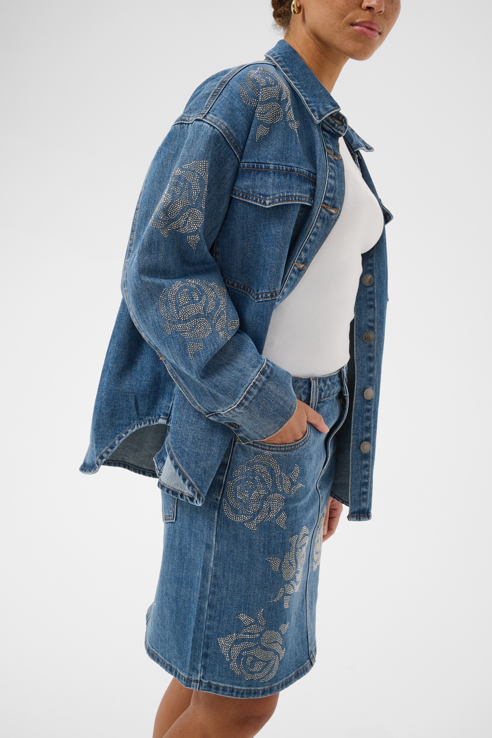 KAFFE Jeansrock »Denimrock KAcastelia«