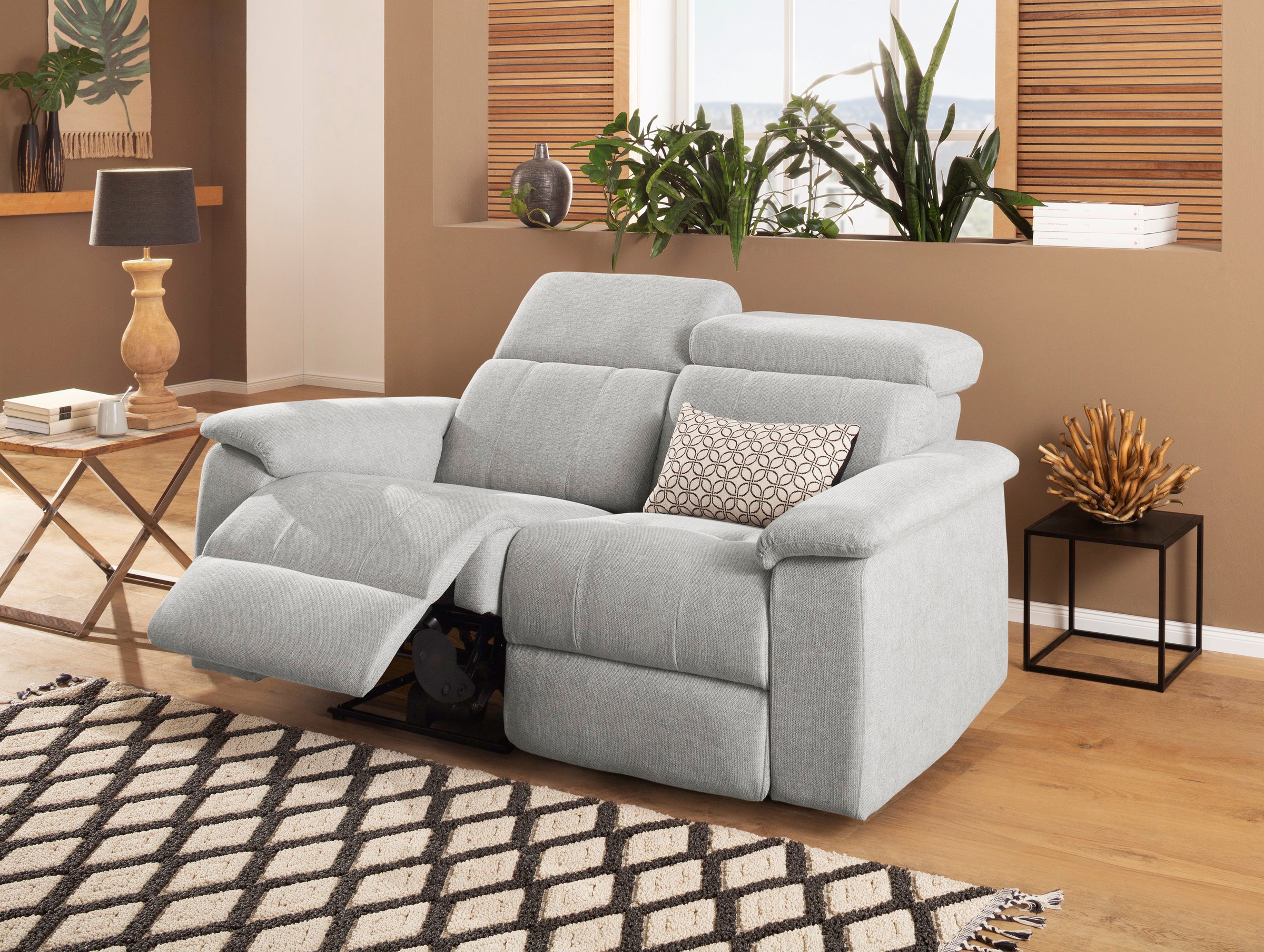 Home affaire 2-Sitzer »Binado«, mit manueller oder elektrischer Relaxfunktion mit USB-Anschluss