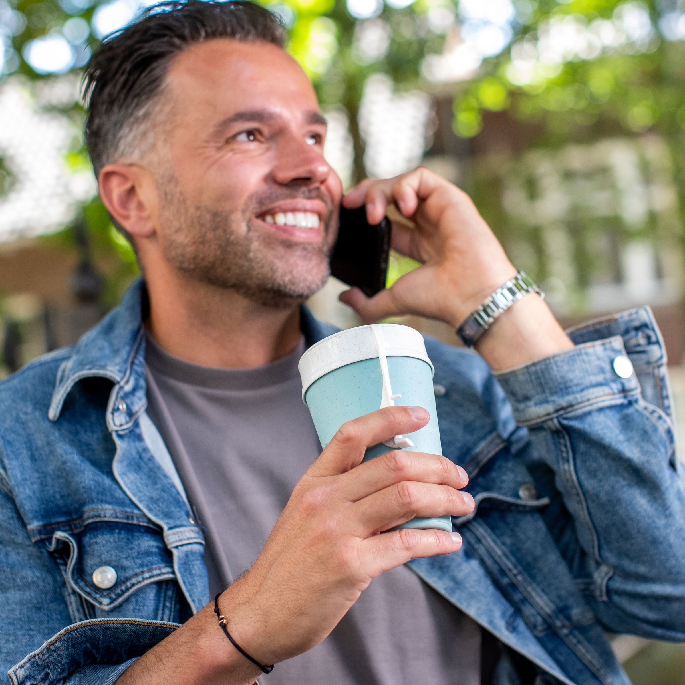 KOZIOL Coffee-to-go-Becher »ISO TO GO« 100% biobasiertes Material,doppelwan günstig online kaufen