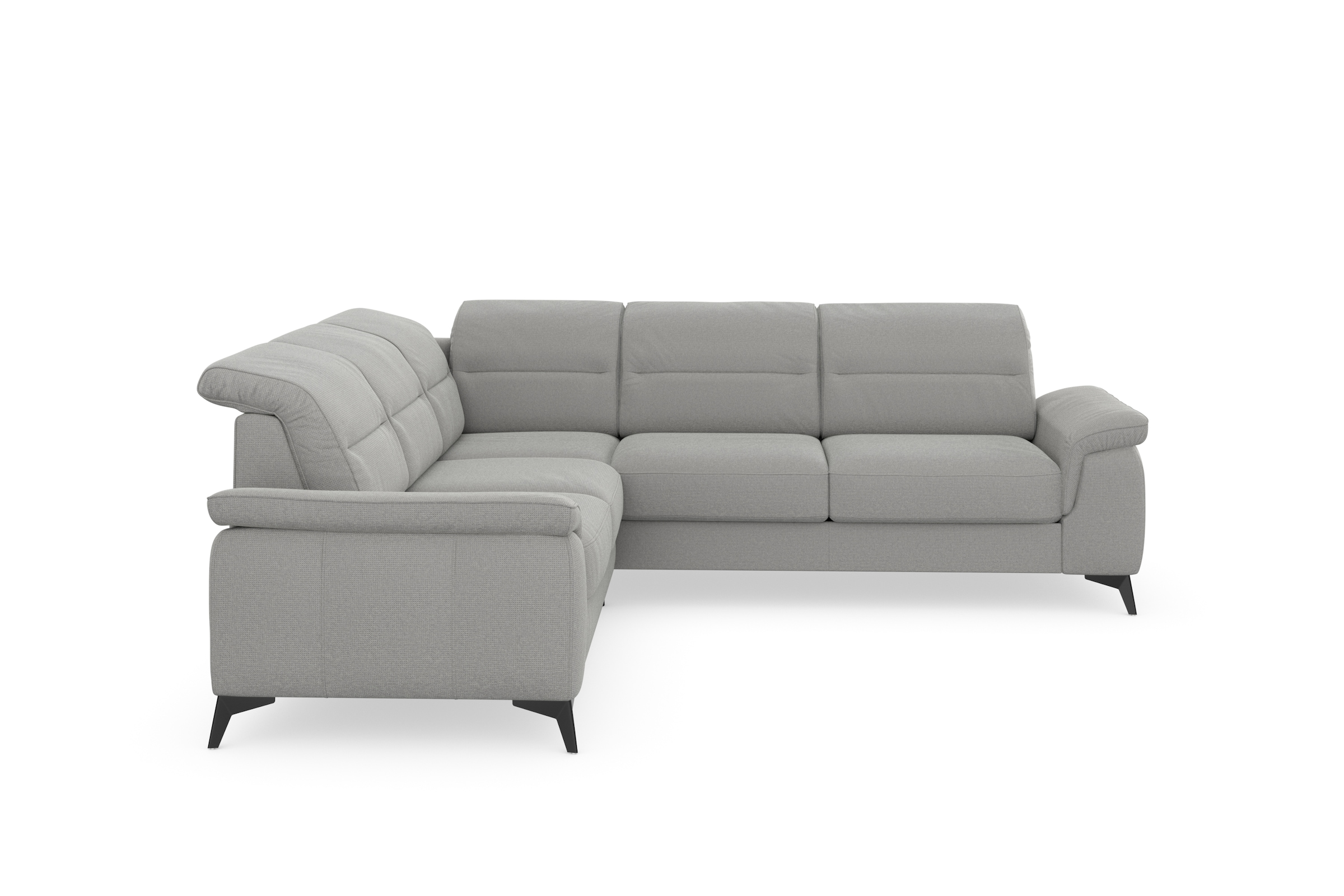 sit&more Ecksofa "Sinatra L-Form", optinal mit Kopfteilverstellung und Armt günstig online kaufen