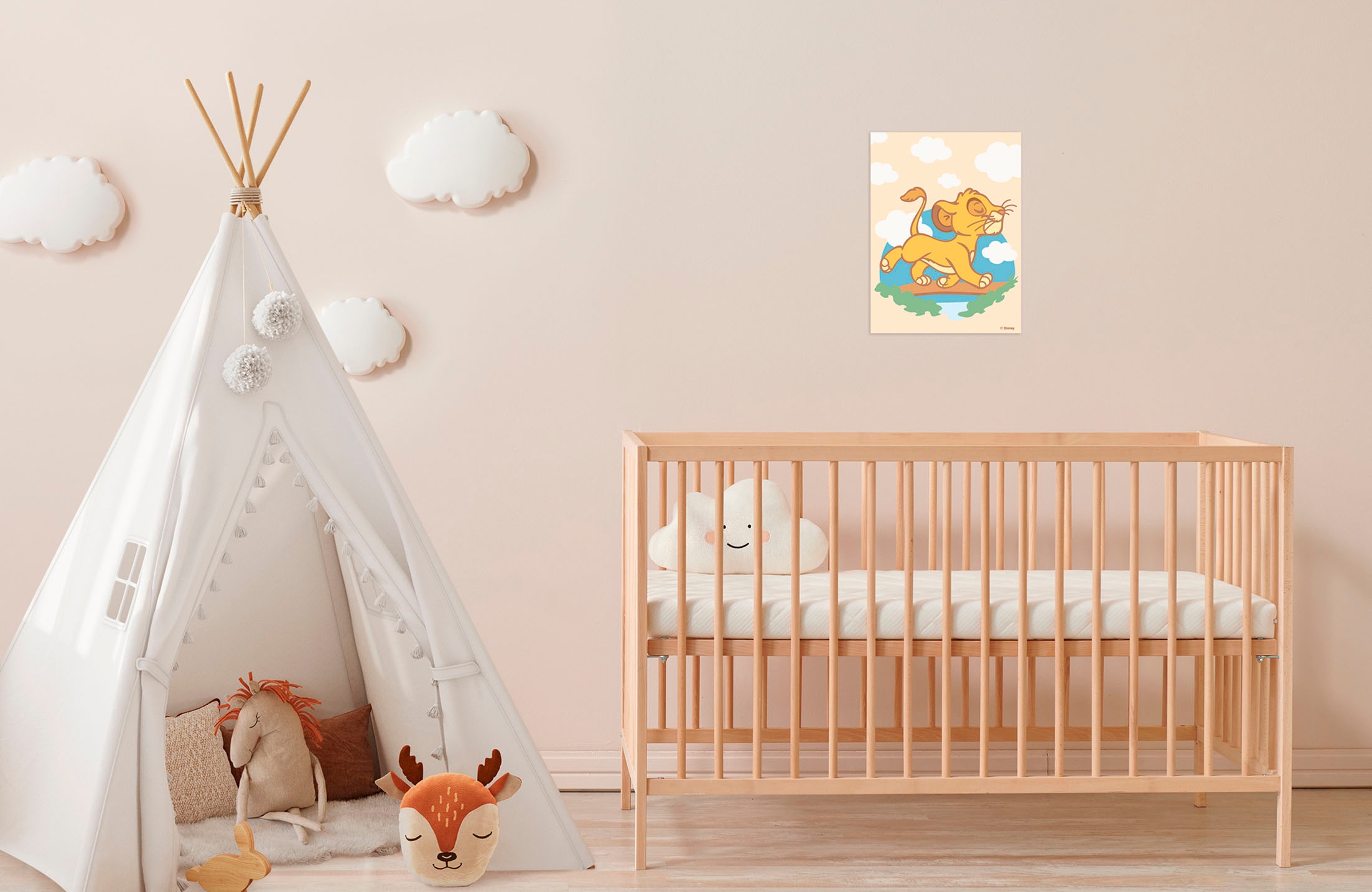 Ravensburger Malen nach Zahlen »CreArt, Hello Baby, Simba« für Erwachsene; Made in Europe