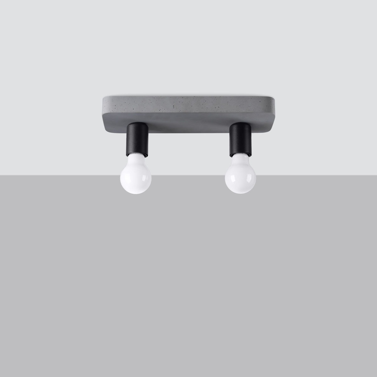 SOLLUX lighting Deckenleuchte »TAVO«, 2 flammig, Leuchtmittel E27   ohne Le günstig online kaufen