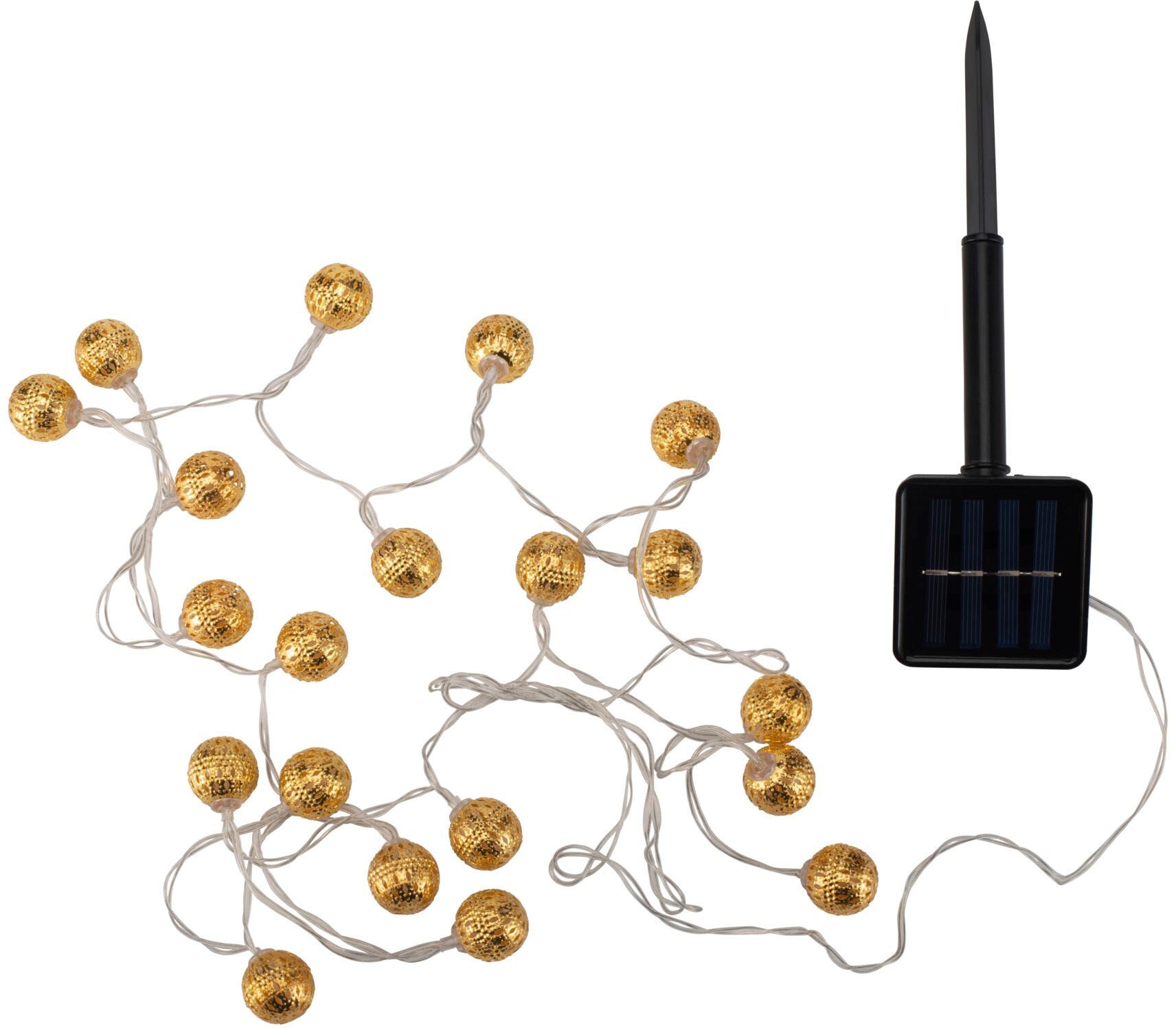 Pauleen LED-Lichterkette »Sunshine Glamour« 20 Stk.-flammig 20-flammig, Sol günstig online kaufen