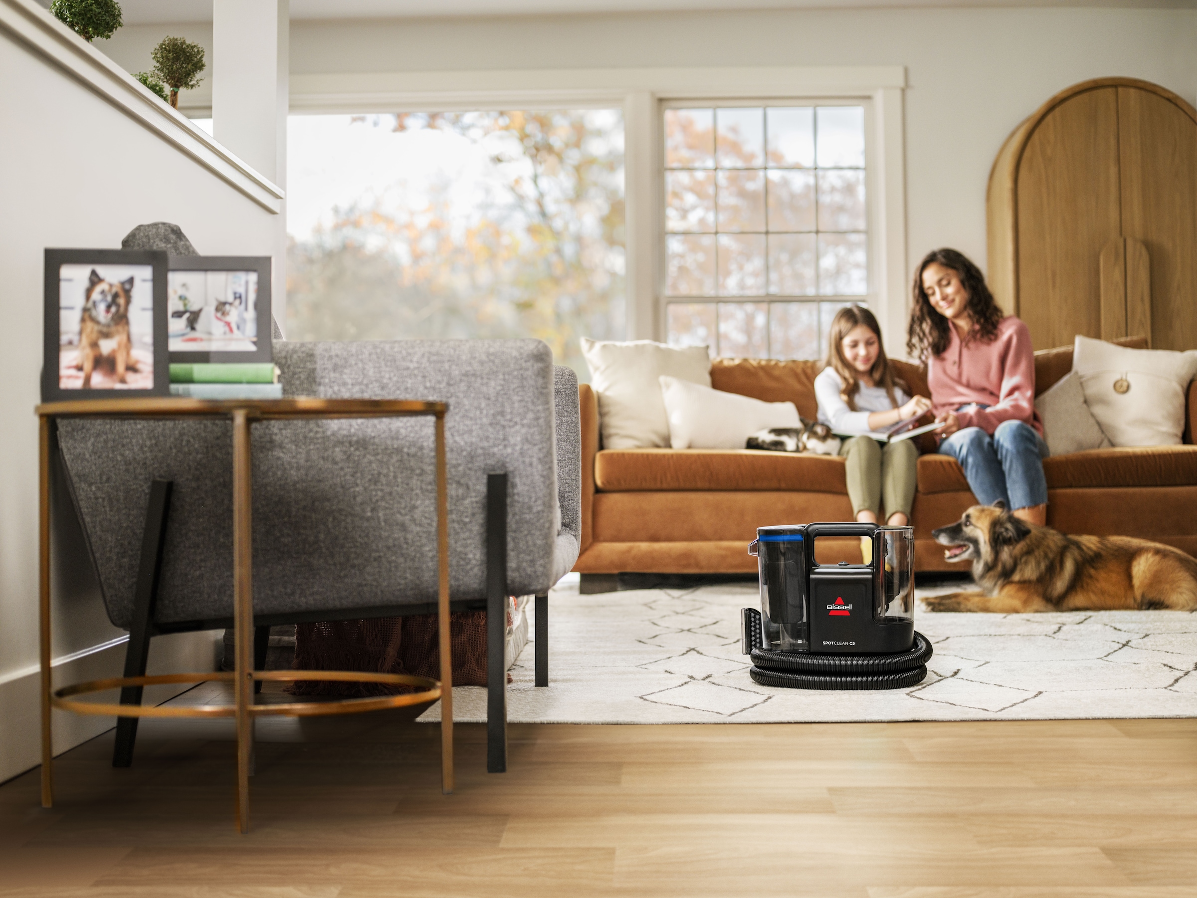 Bissell Wasch-Sauger »3928N, SpotClean C5 Select, leistungsstark, klein, Dual-Tank«, >15kPa, Selbstreingung, reinigt Flecken auf Teppich, Polster, Autositz