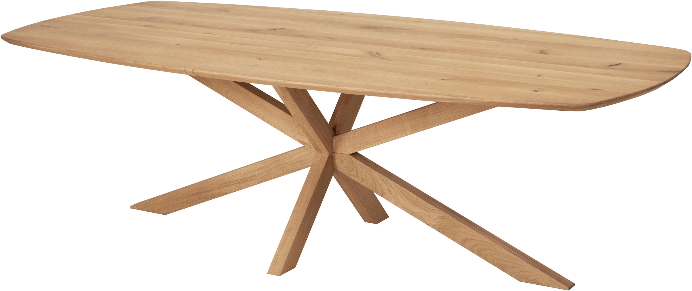 OMG Design Esstisch »Nottingham« 1 Stk. tlg. Eiche Massivholz, mit Spider-Gestell
