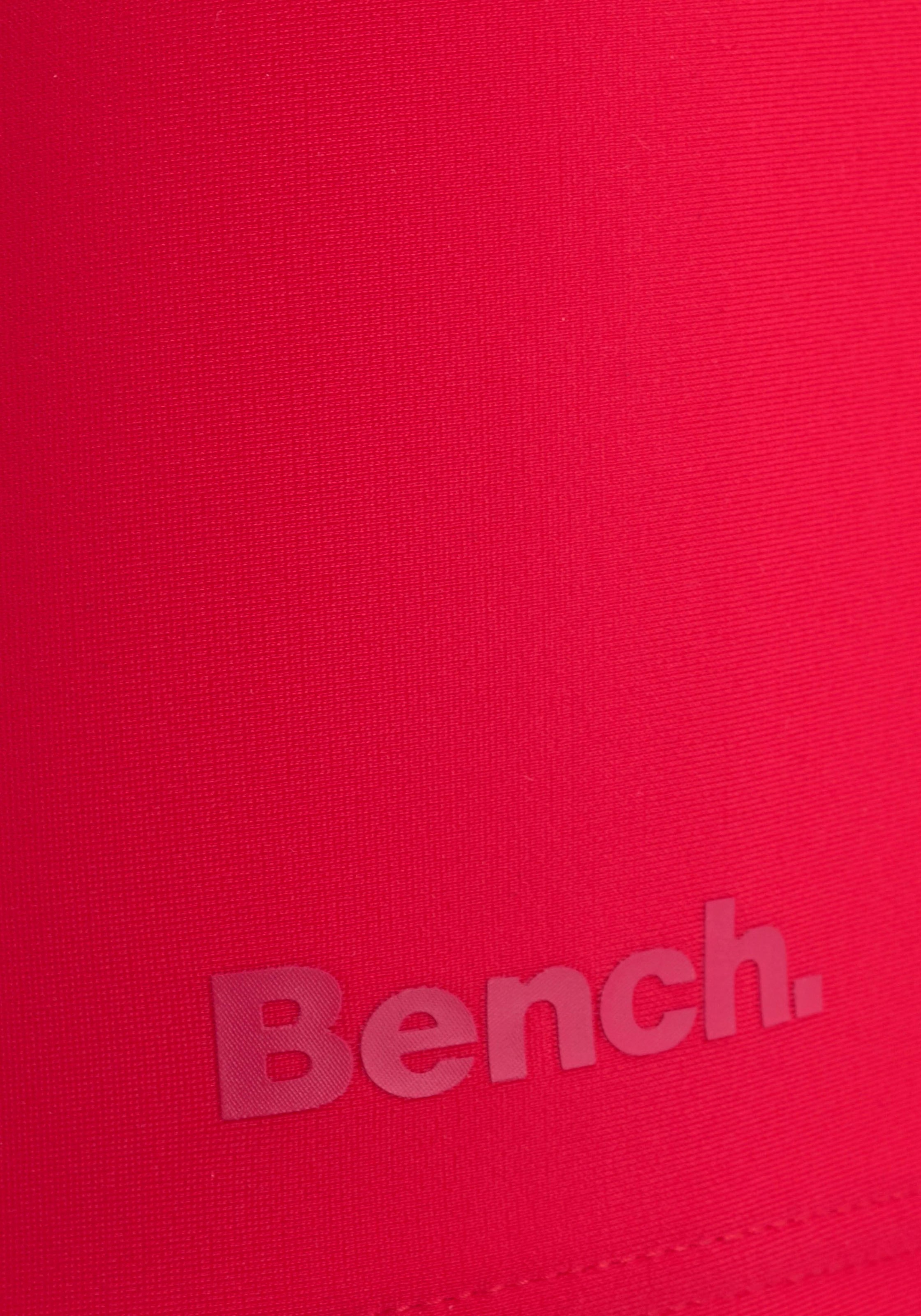 Bench. Boxer-Badehose, mit Logodruck