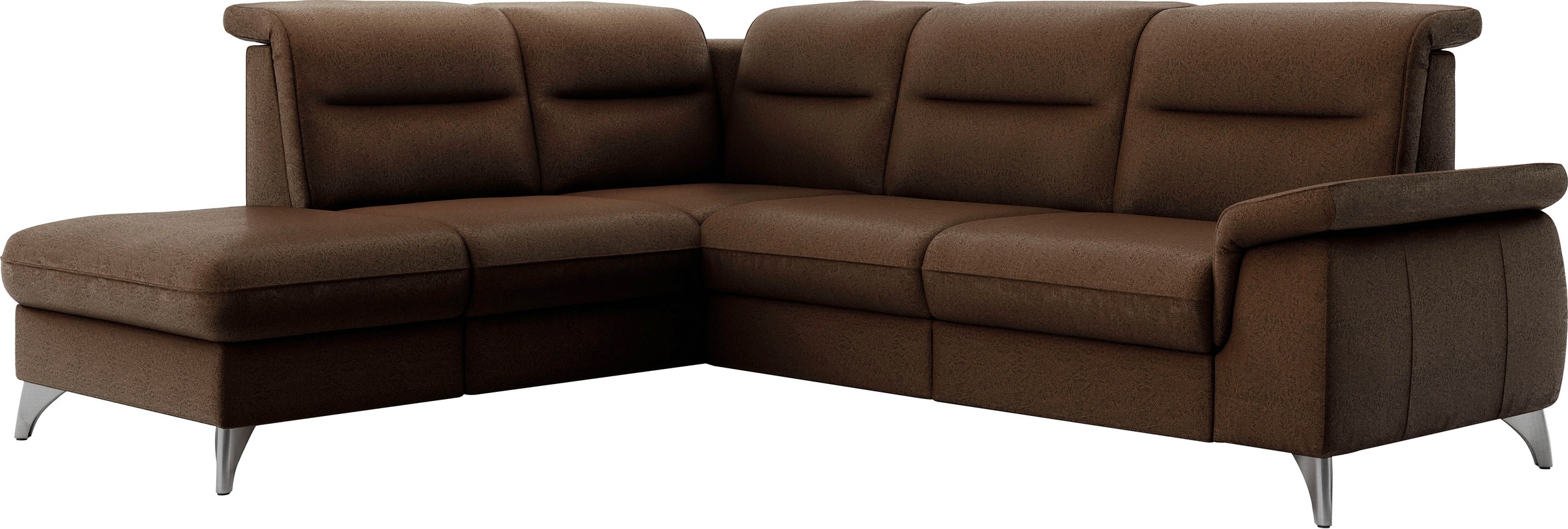sit&more Ecksofa »Astoria L-Form«, wahlweise mit motorischer Relaxfunktion