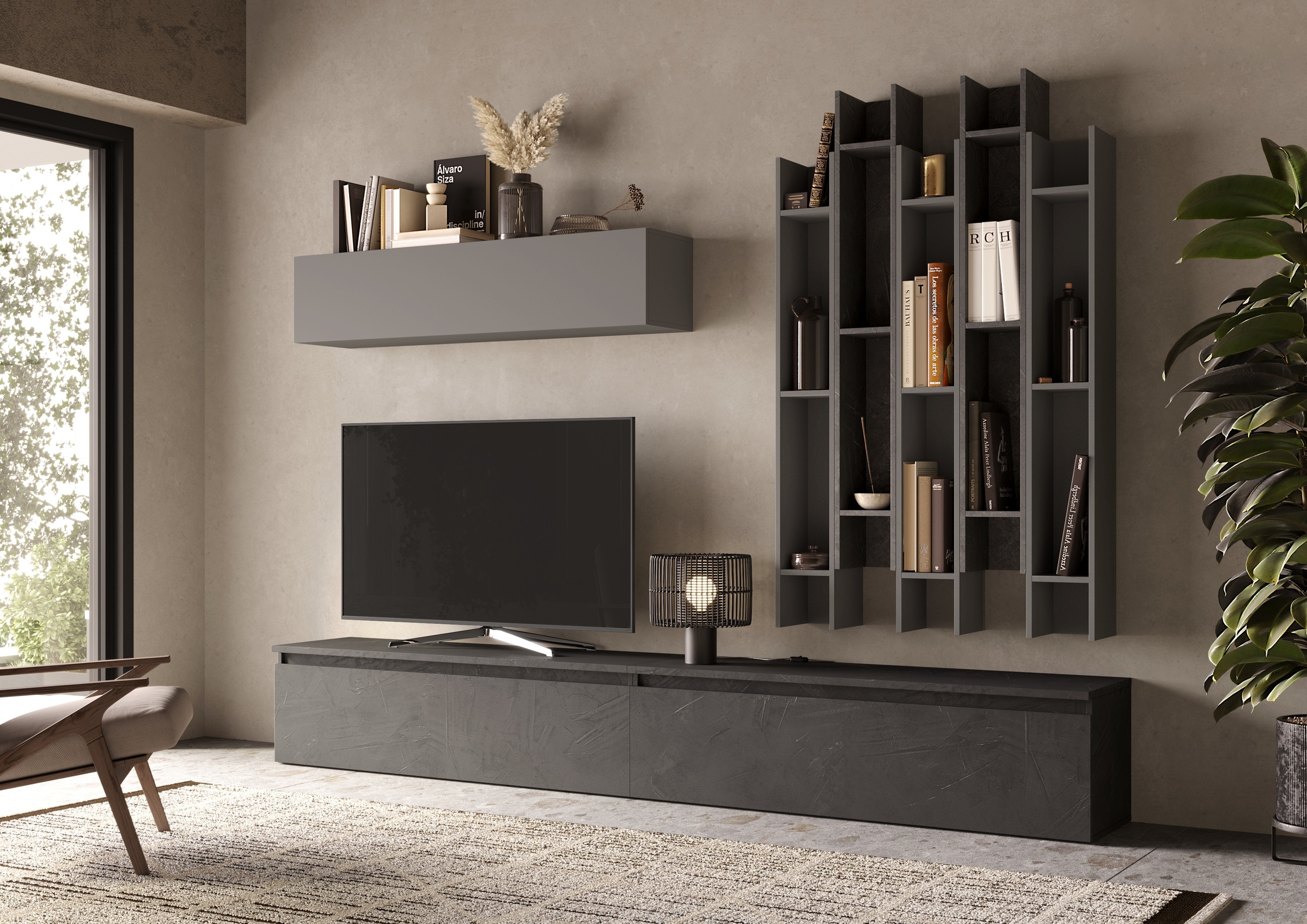 INOSIGN Wohnwand »INFINITY, 8tlg. Breite 276 cm, Höhe variabel, Schrankwand günstig online kaufen