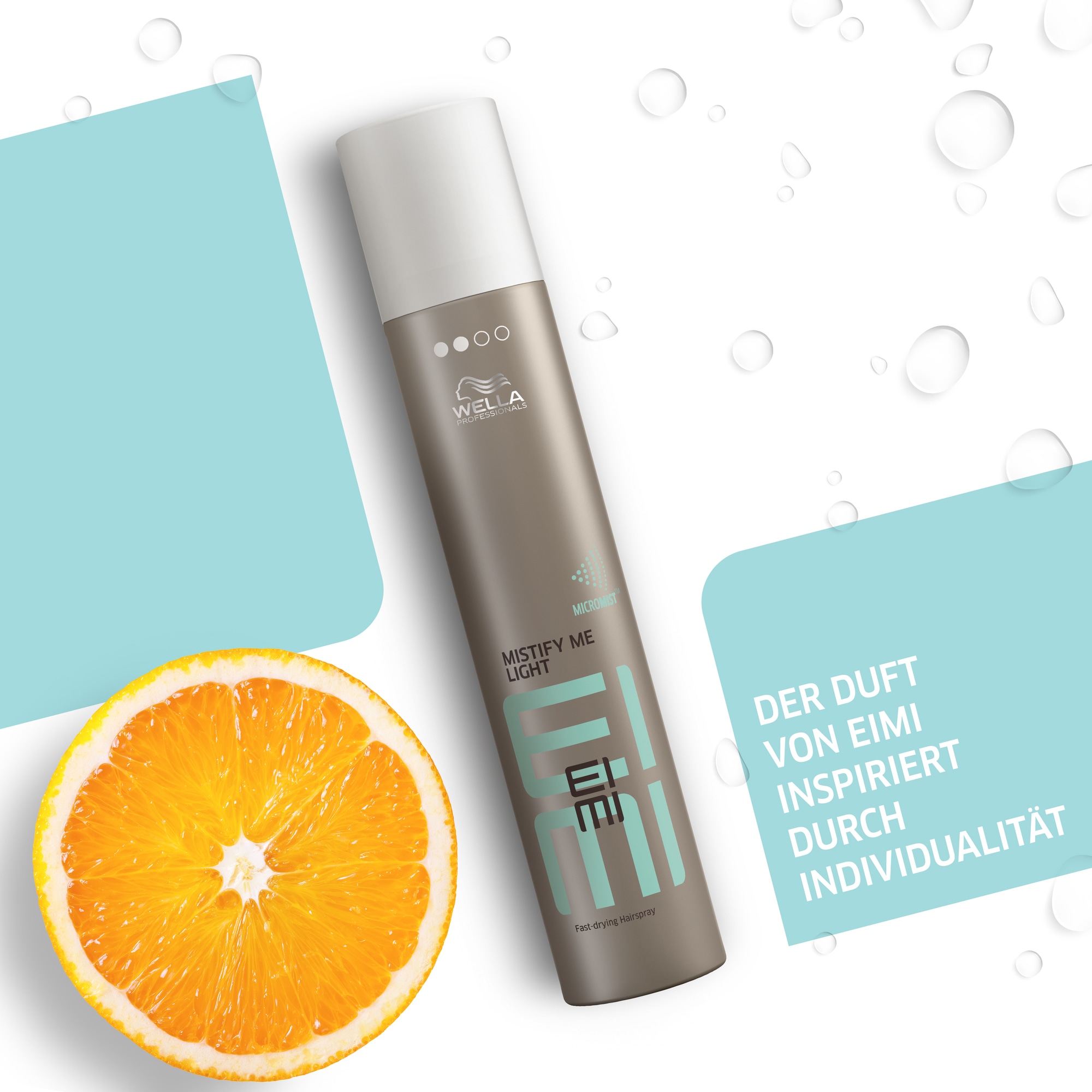 Wella Professionals Haarpflege-Spray »EIMI Mistify Me Light Schnelltrocknendes Haarspray« leichte Formel, 24h Halt, feiner Sprühnebel