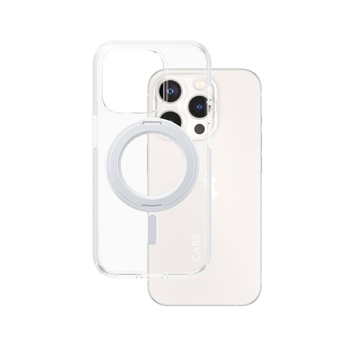 Handyhülle »Kickstand Case mit MagSafe für Apple iPhone 15 Pro«, Backcover, Schutzhülle, Handyschutzhülle, Case, Schutzcase, stoßfest