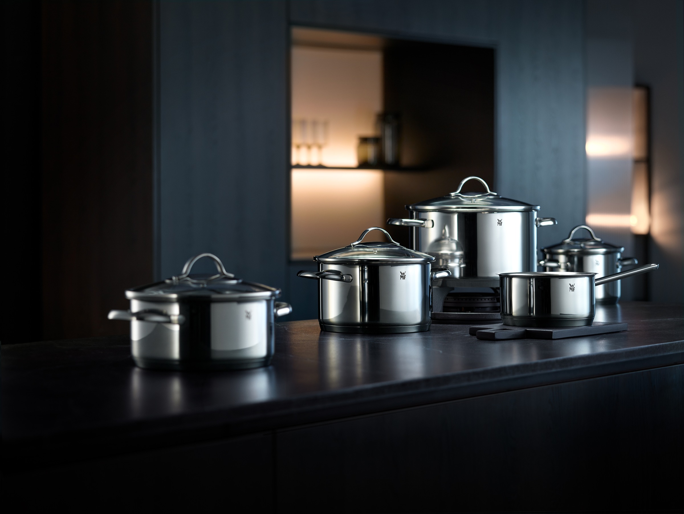 WMF Bratentopf »Provence Plus«, Cromargan® Edelstahl Rostfrei 18/10, (2 tlg günstig online kaufen