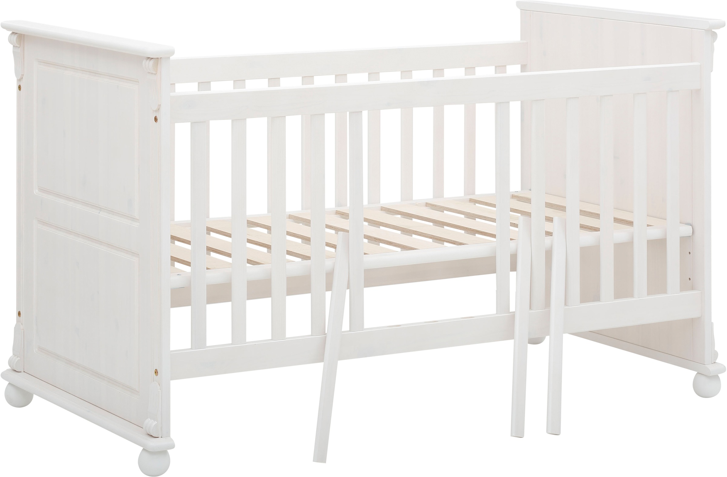 Lüttenhütt Babyzimmer-Komplettset »Aimo, luxoriöser Landhausstil, Messinggr günstig online kaufen