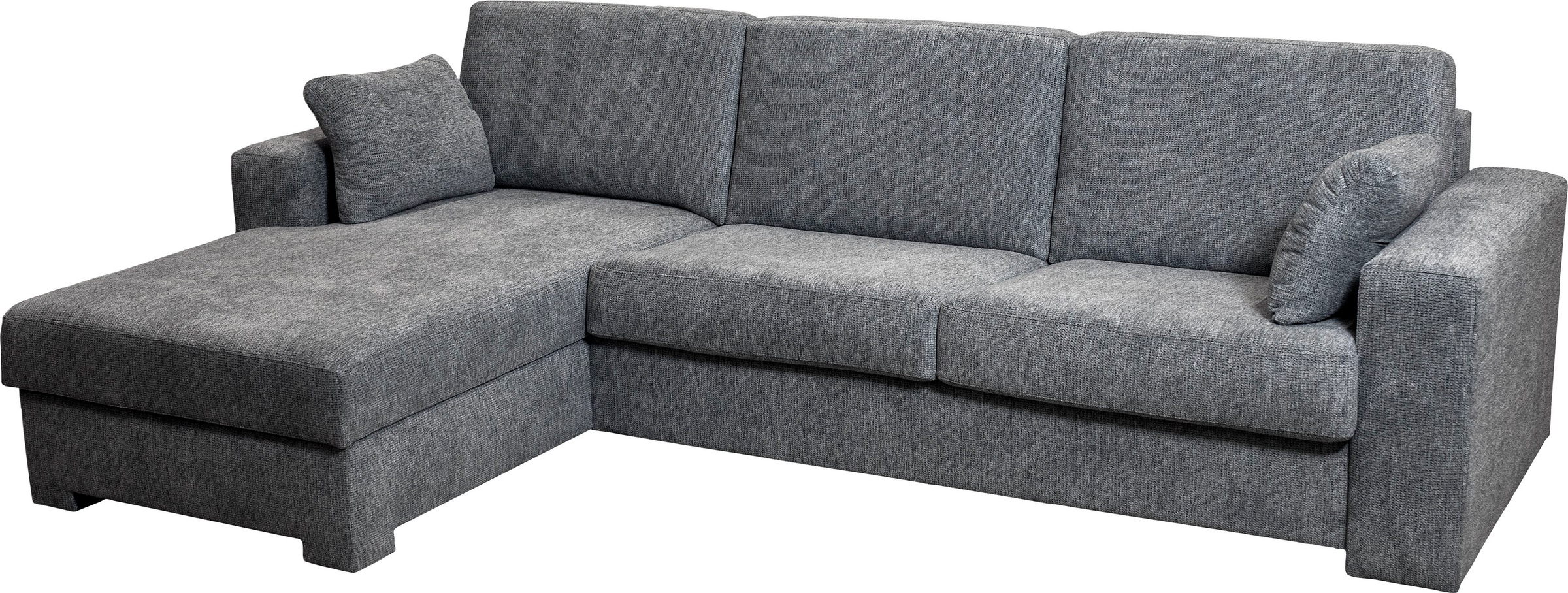 Home affaire Ecksofa »Roma "M" Matratzenhöhe 14 cm, Dauerschlaffunktion, mit Unterfederung,«, Liegemaße ca 143x198 cm, L-Form