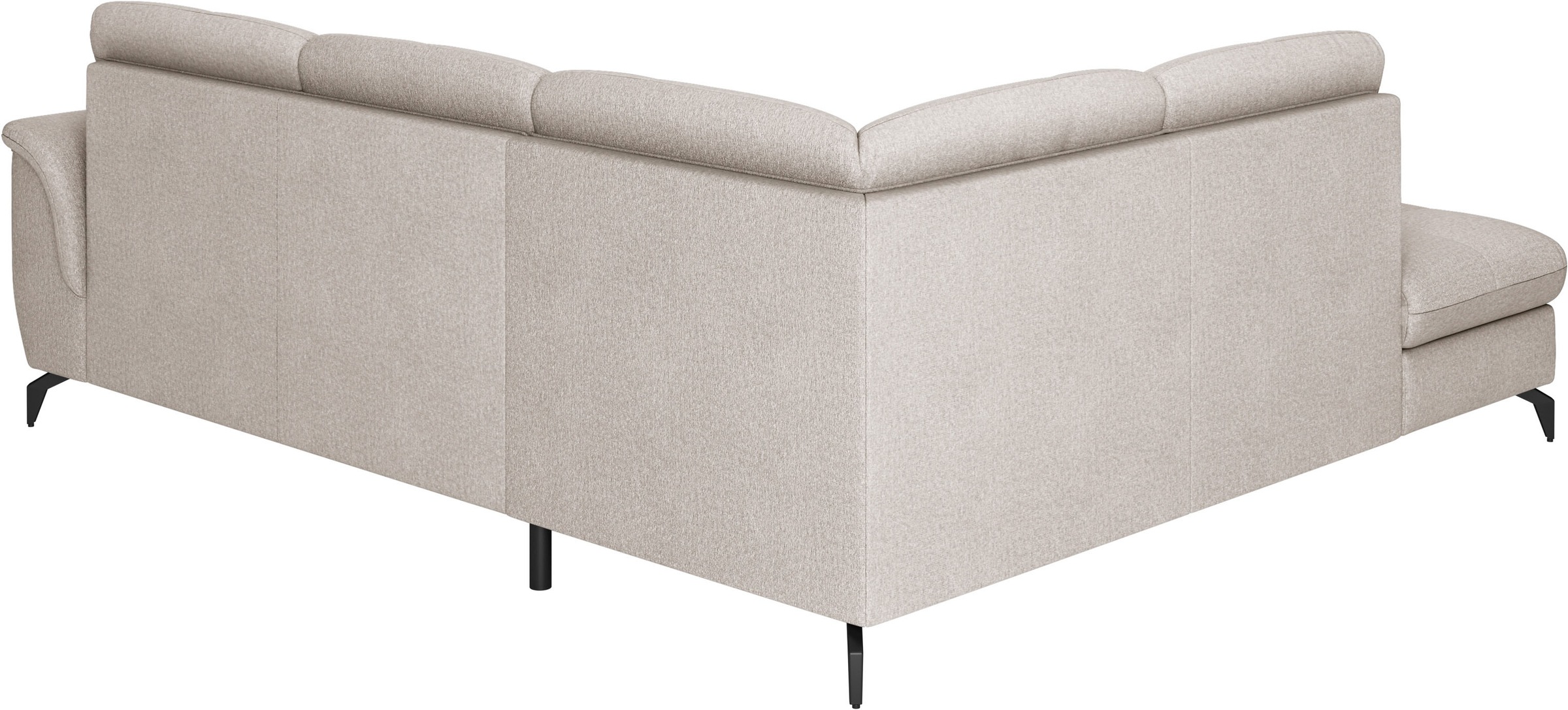 sit&more Ecksofa »Zora L-Form«, wahlweise mit Bettfunktion und Bettkasten