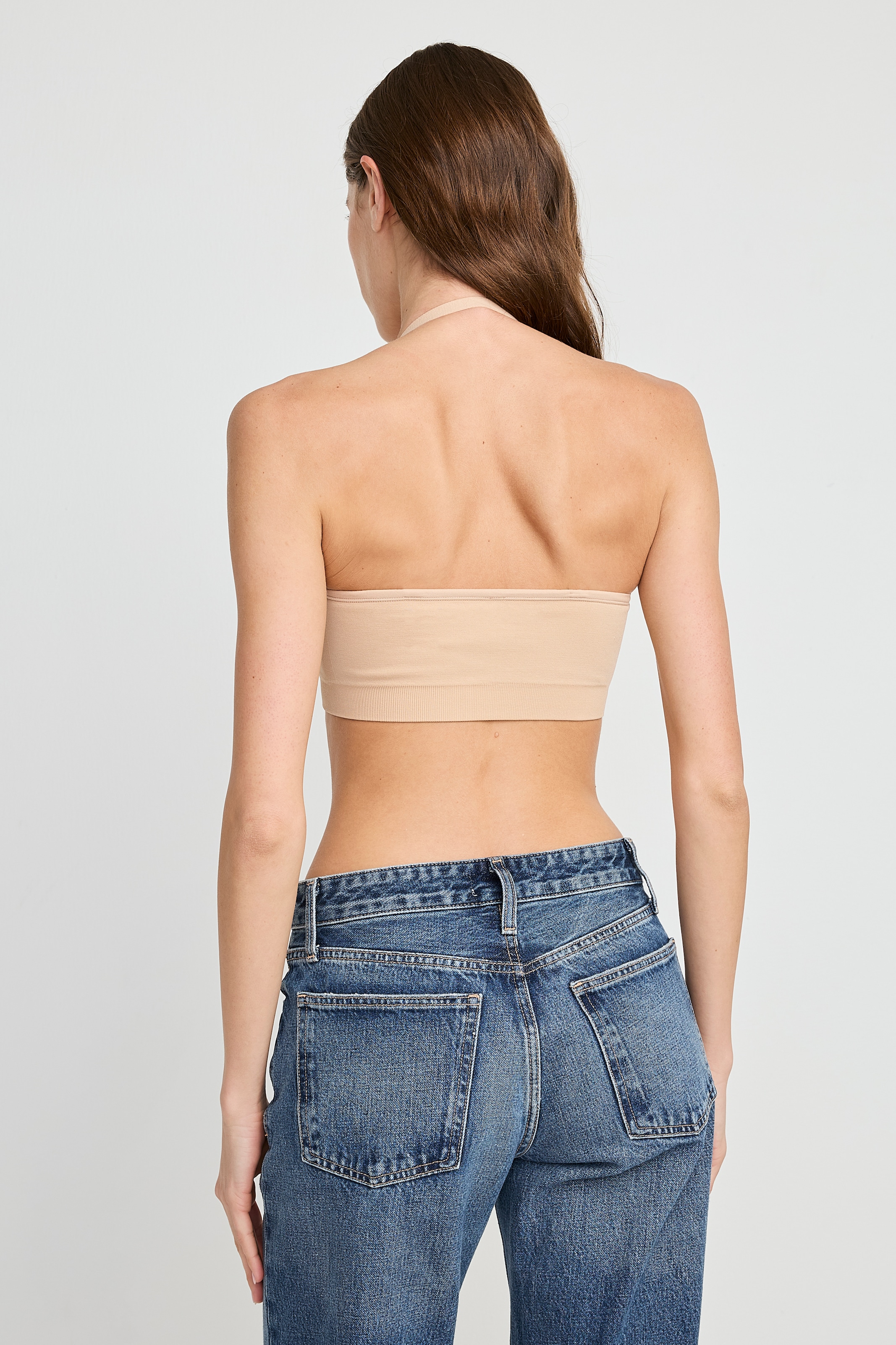 Jockey Bügelloser BH »SEAMFREE MULTIWAY BANDEAU BRA«, Abnehmbare Träger, Breites Unterbrustband