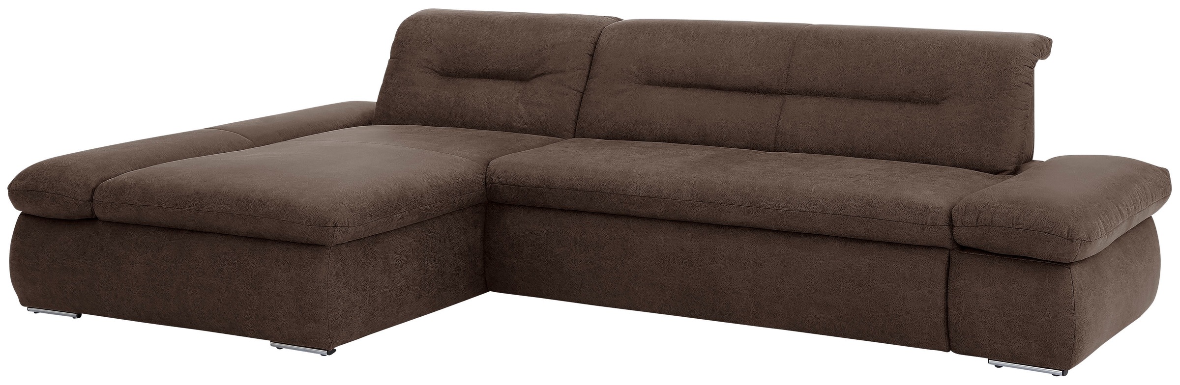 INOSIGN Ecksofa »Avesa L-Form«, Wahlweise mit Armteilvertsellung und Bettfunktion, B/T/H: 300/172/80cm