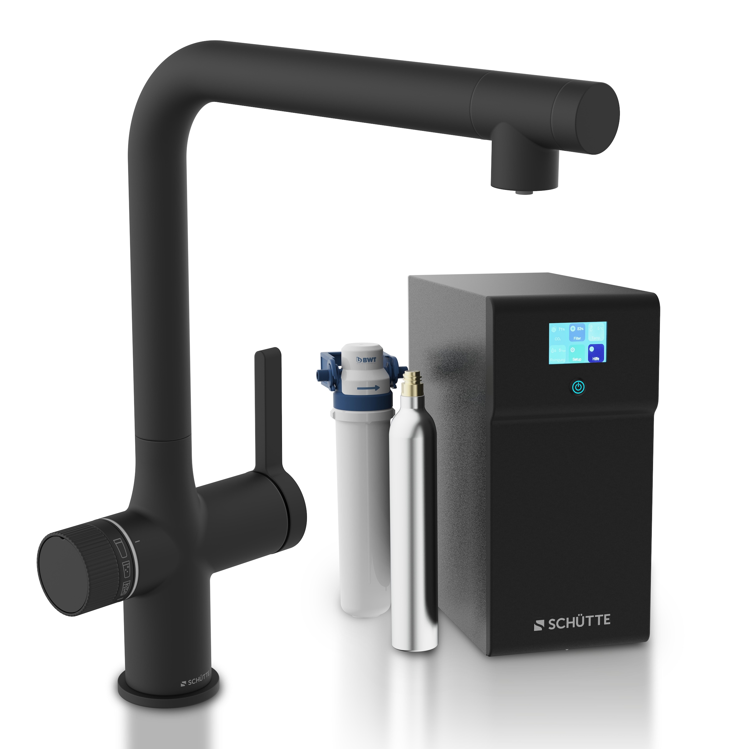 Schütte Spültischarmatur »»AQUASTAR PREMIUM« Sprudelwasser-Spültischarmatur günstig online kaufen