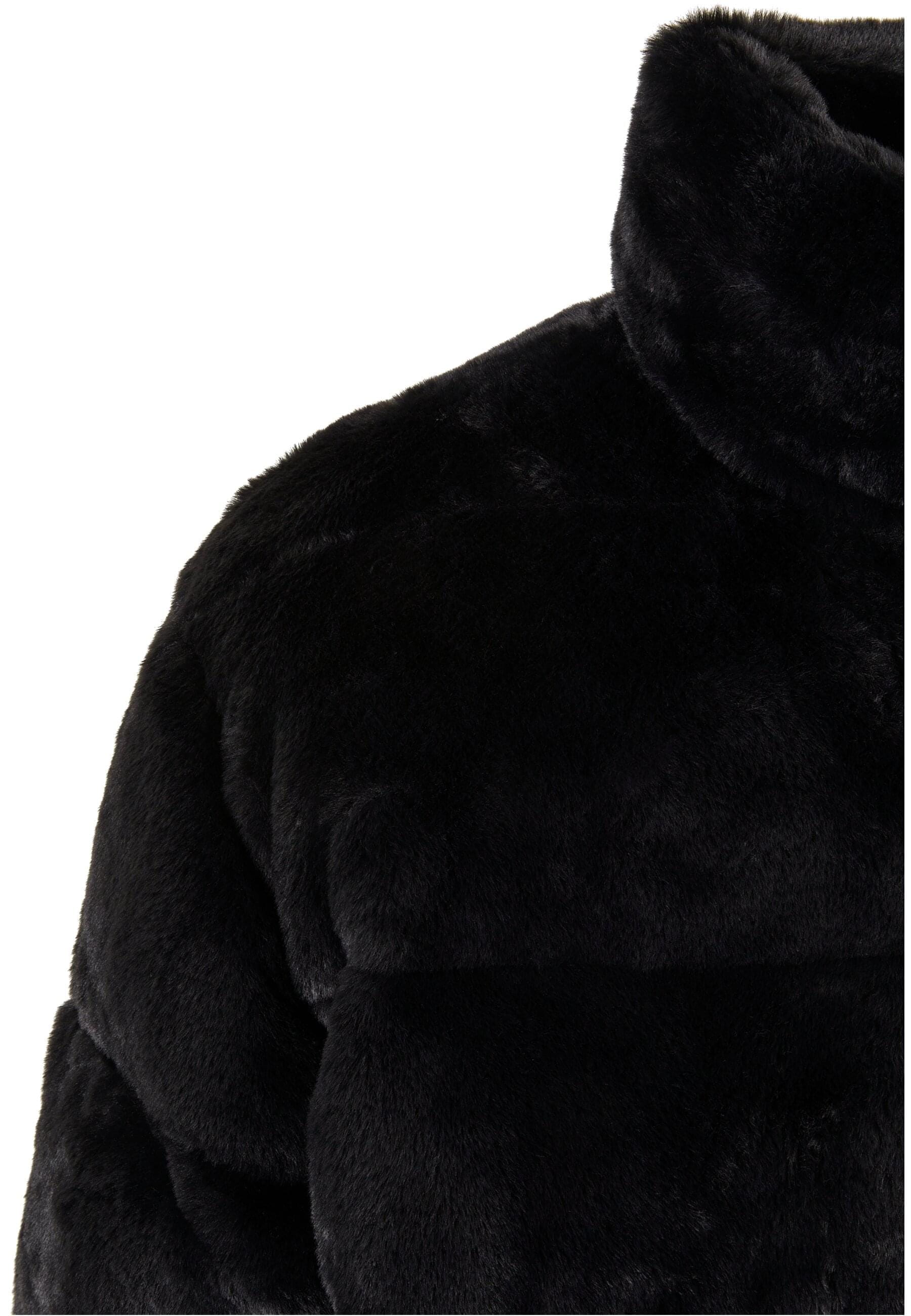 Karl Kani Winterjacke »Karl Kani Herren KM214-014-1 OG Fake Fur Puffer Jacket black« 1 Stk. tlg. ohne Kapuze